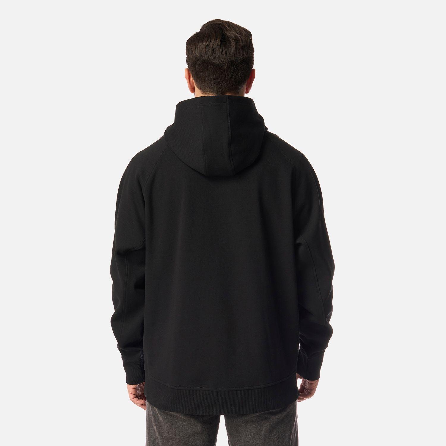 Polerón Hombre Insigne Hoody Sweatshirt Front Print Negro Lippi I26-2