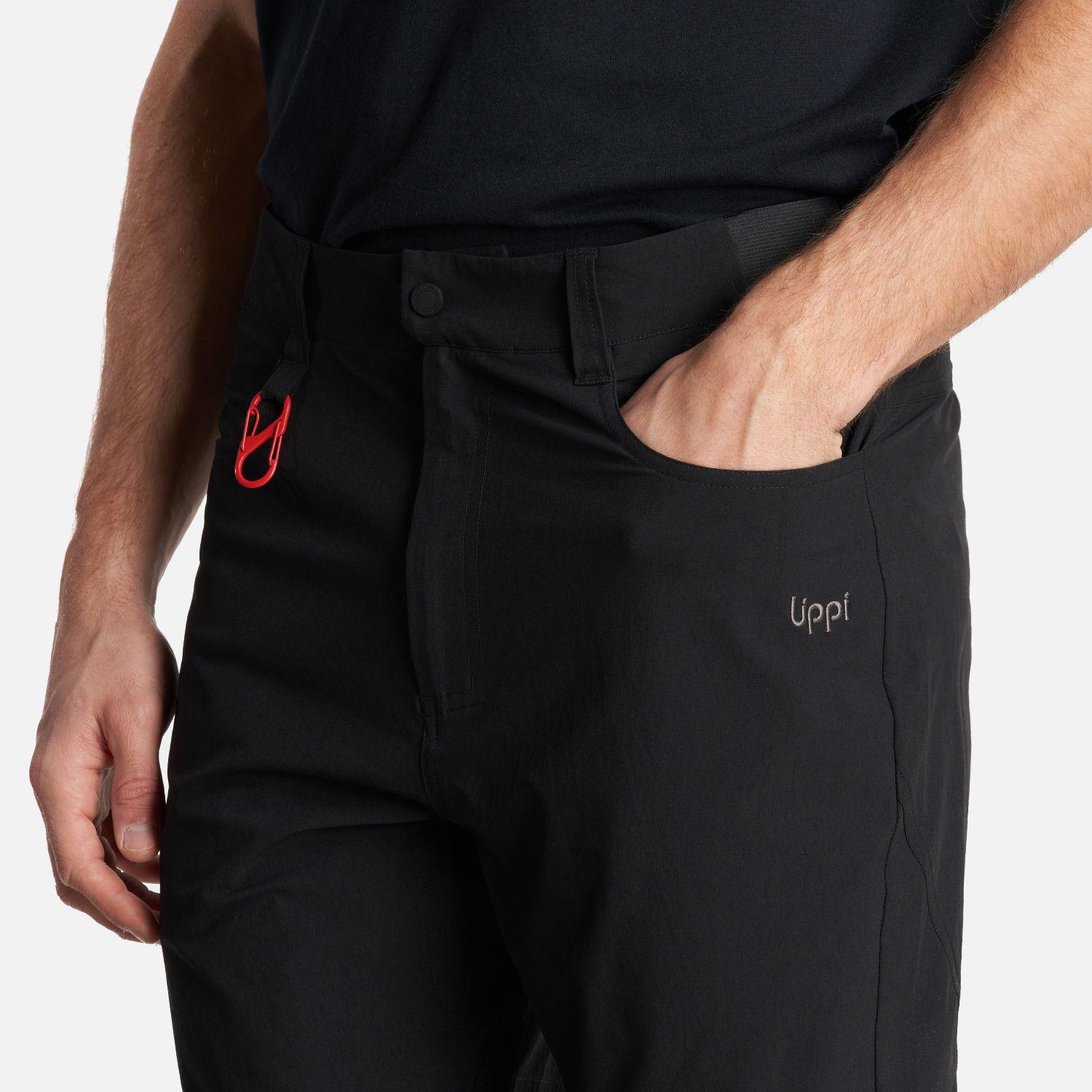Pantalon Hombre Lennox Q-Dry Mix-2 Pants Negro Lippi-5