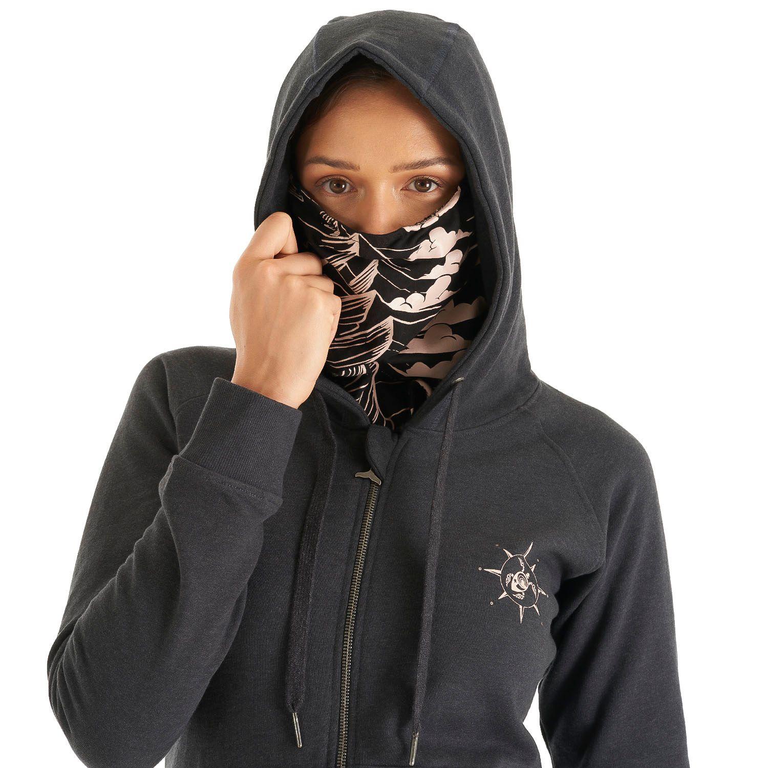 Poleron Mujer Ninja Negro Haka Honu I21-6