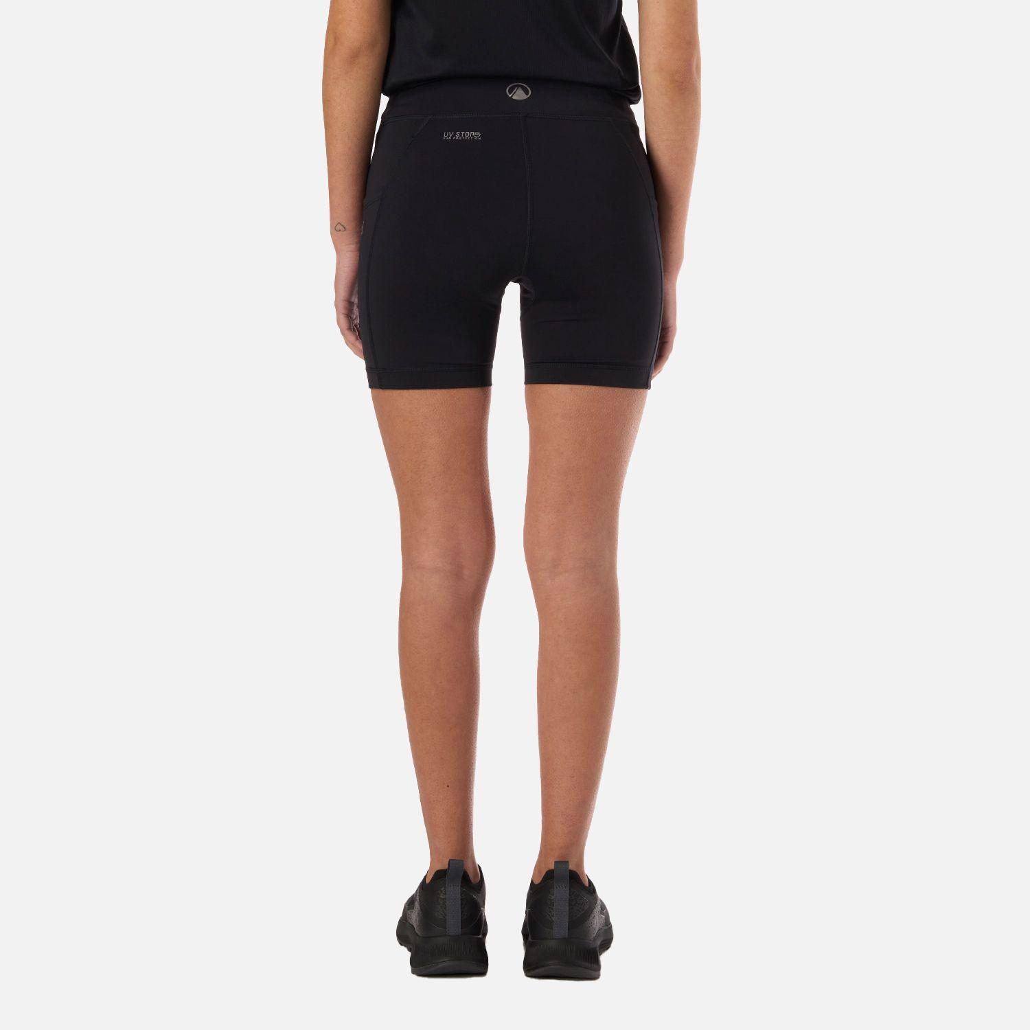 Calza Teen Girl In-Action Sport Short Leggings Negro Lippi V26-2