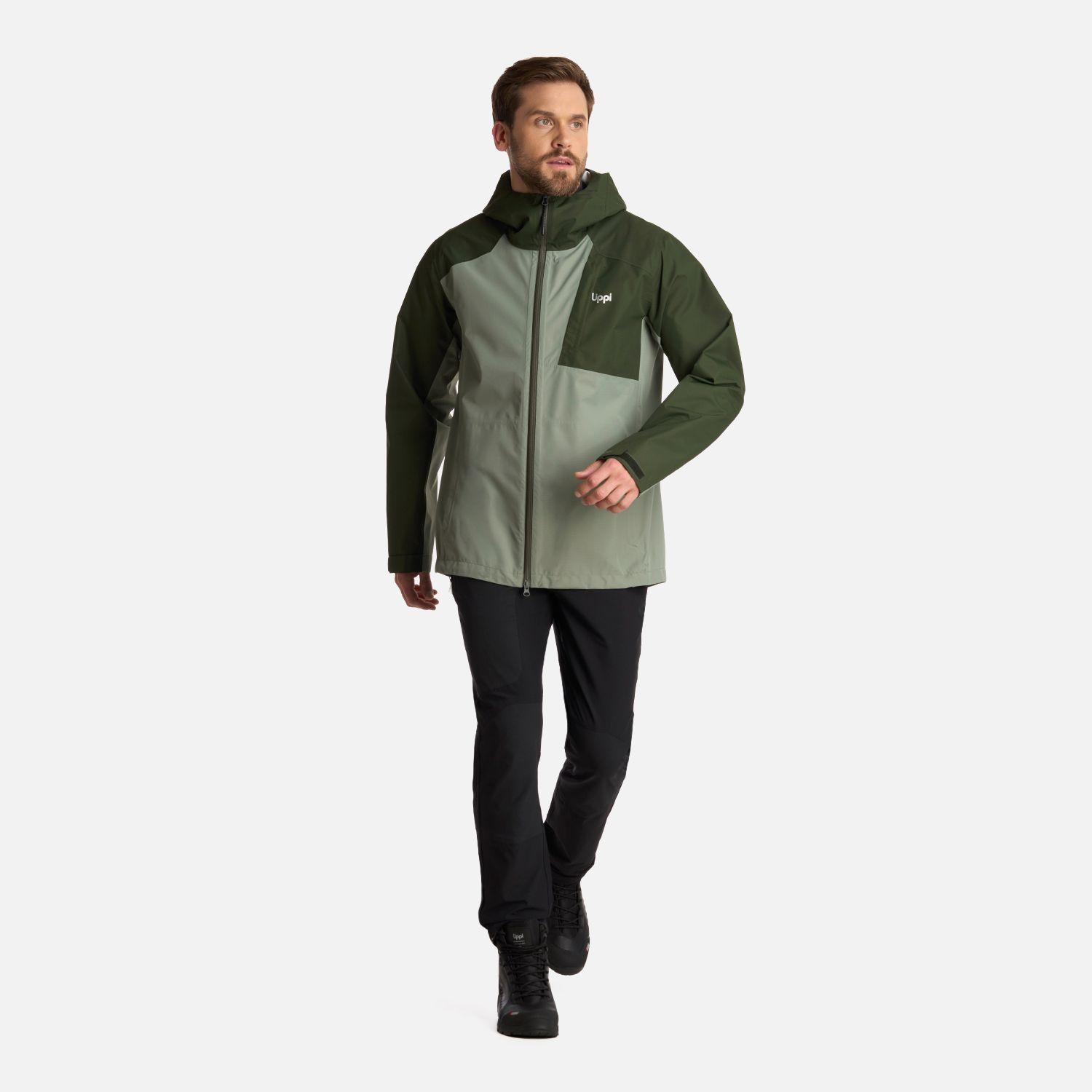 Chaqueta Hombre Shield B-Dry Hoody Verde Militar Lippi I25-9