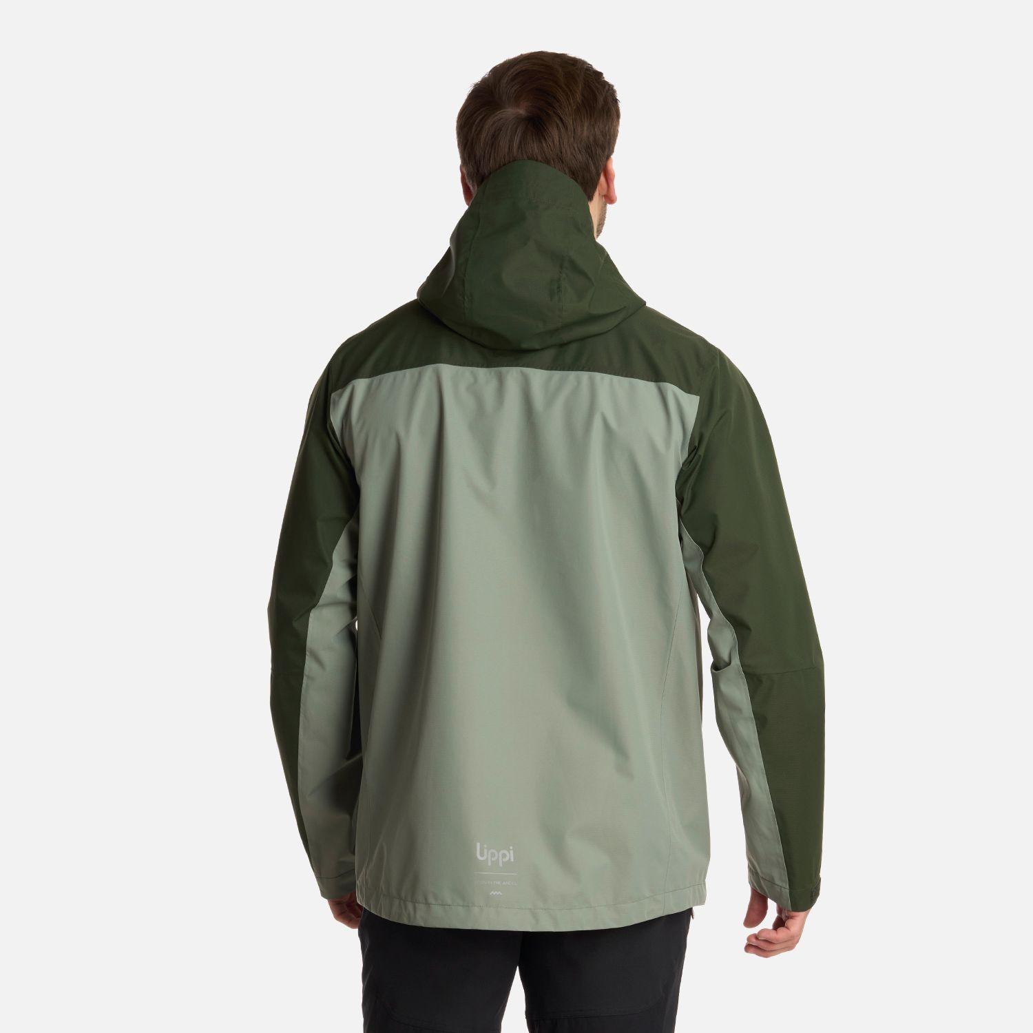 Chaqueta Hombre Shield B-Dry Hoody Jacket Verde Militar Lippi-2