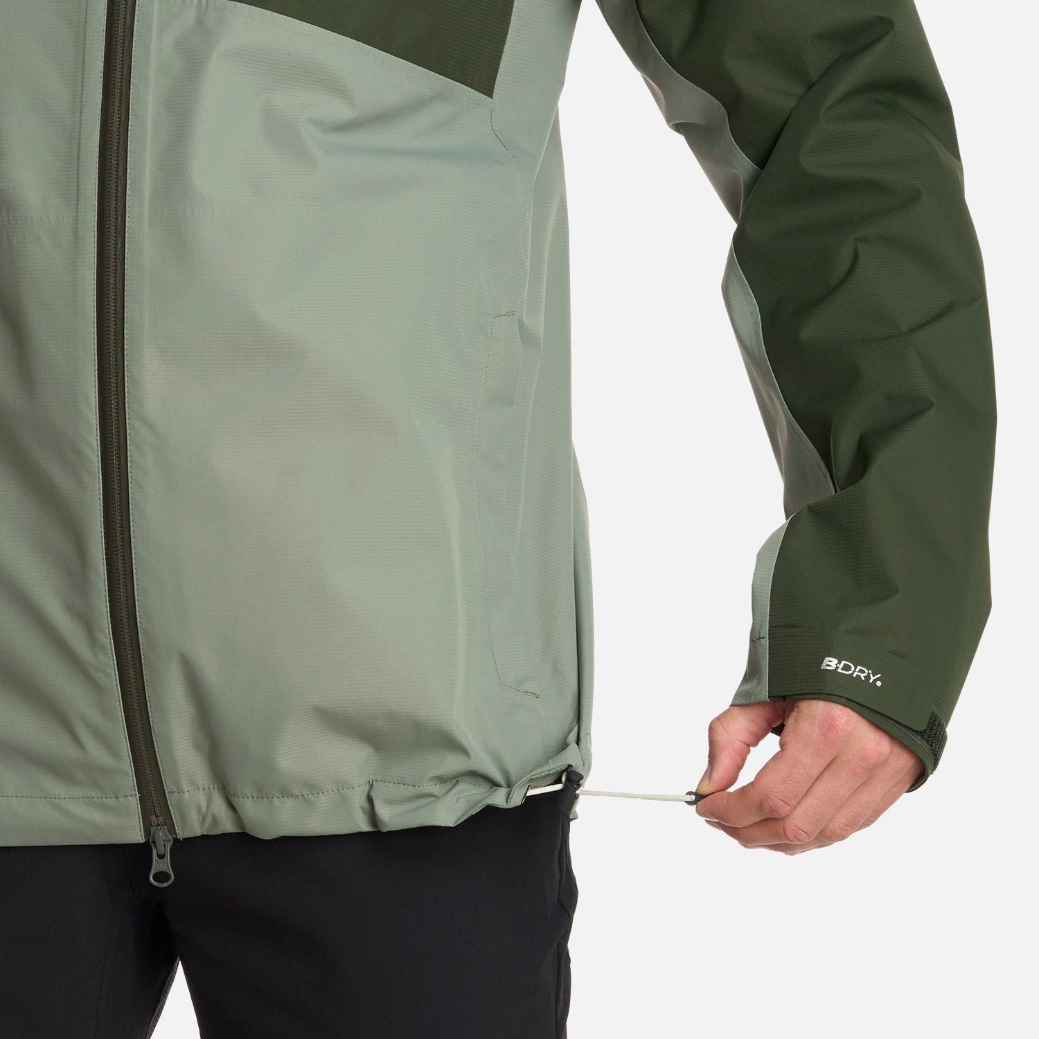 Chaqueta Hombre Shield B-Dry Hoody Jacket Verde Militar Lippi-6
