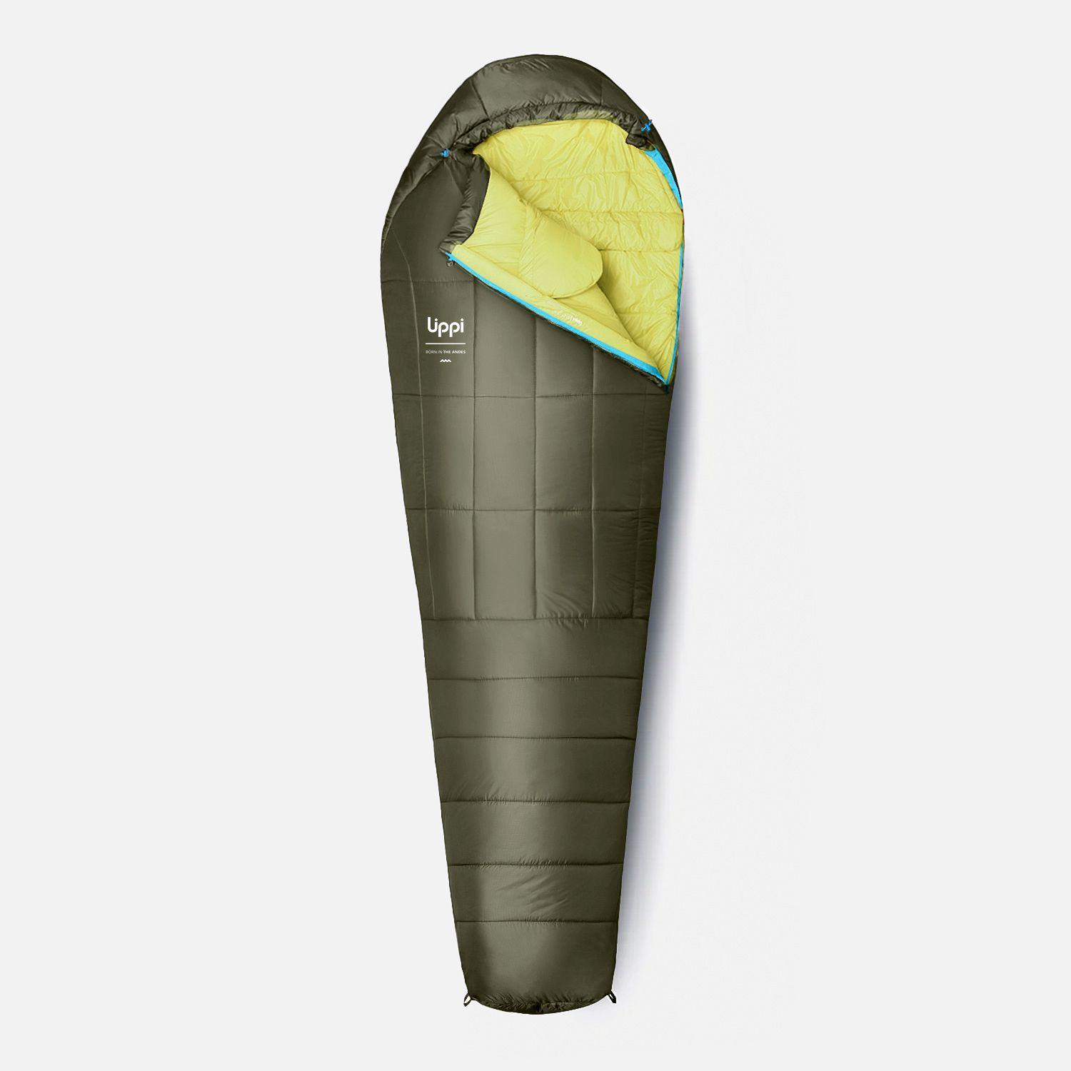 Saco de Dormir Andes Shield Punta Brava Verde Militar Lippi I26-0