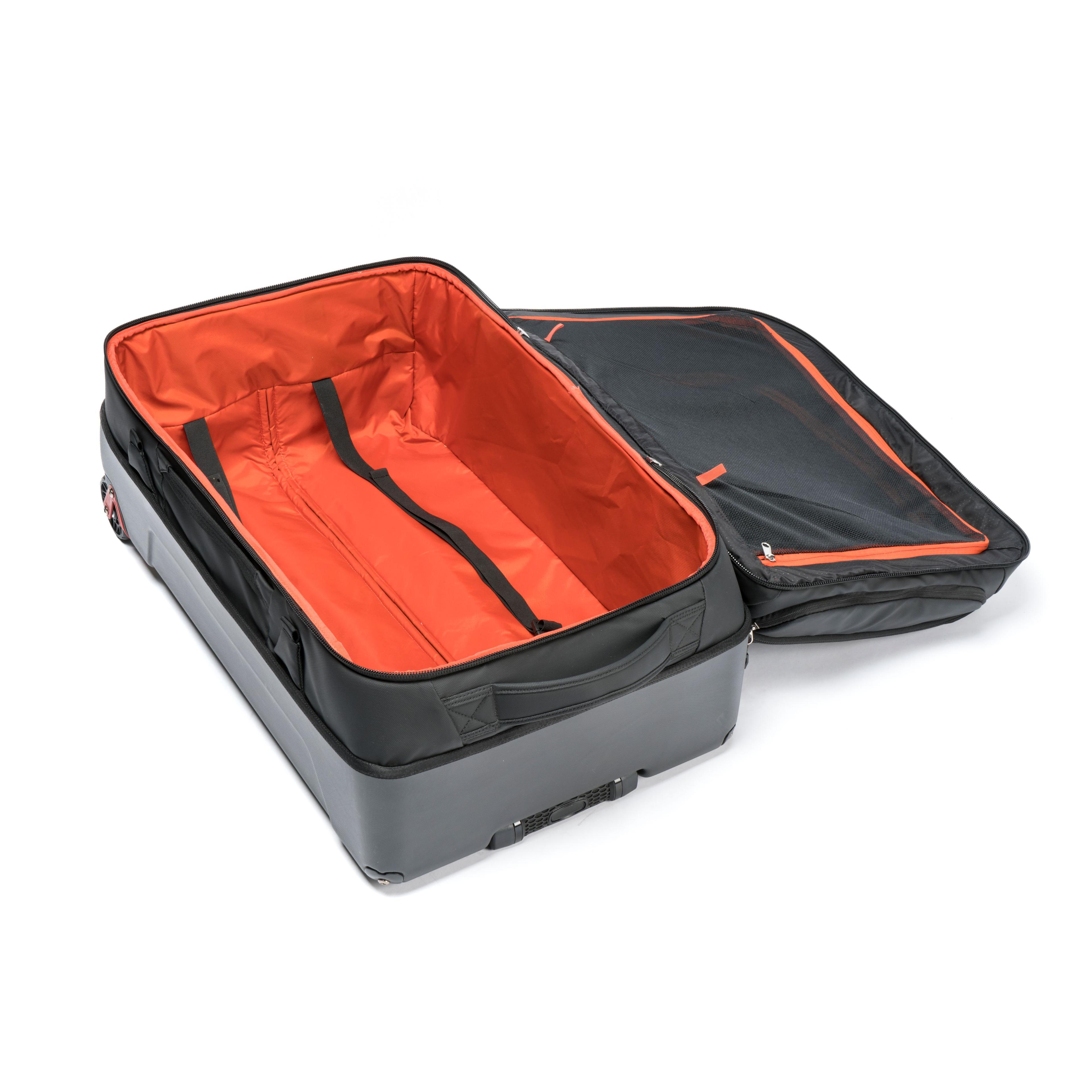 Bolso Unisex Travel Fox wheel Duffel 110L Negro Lippi-2