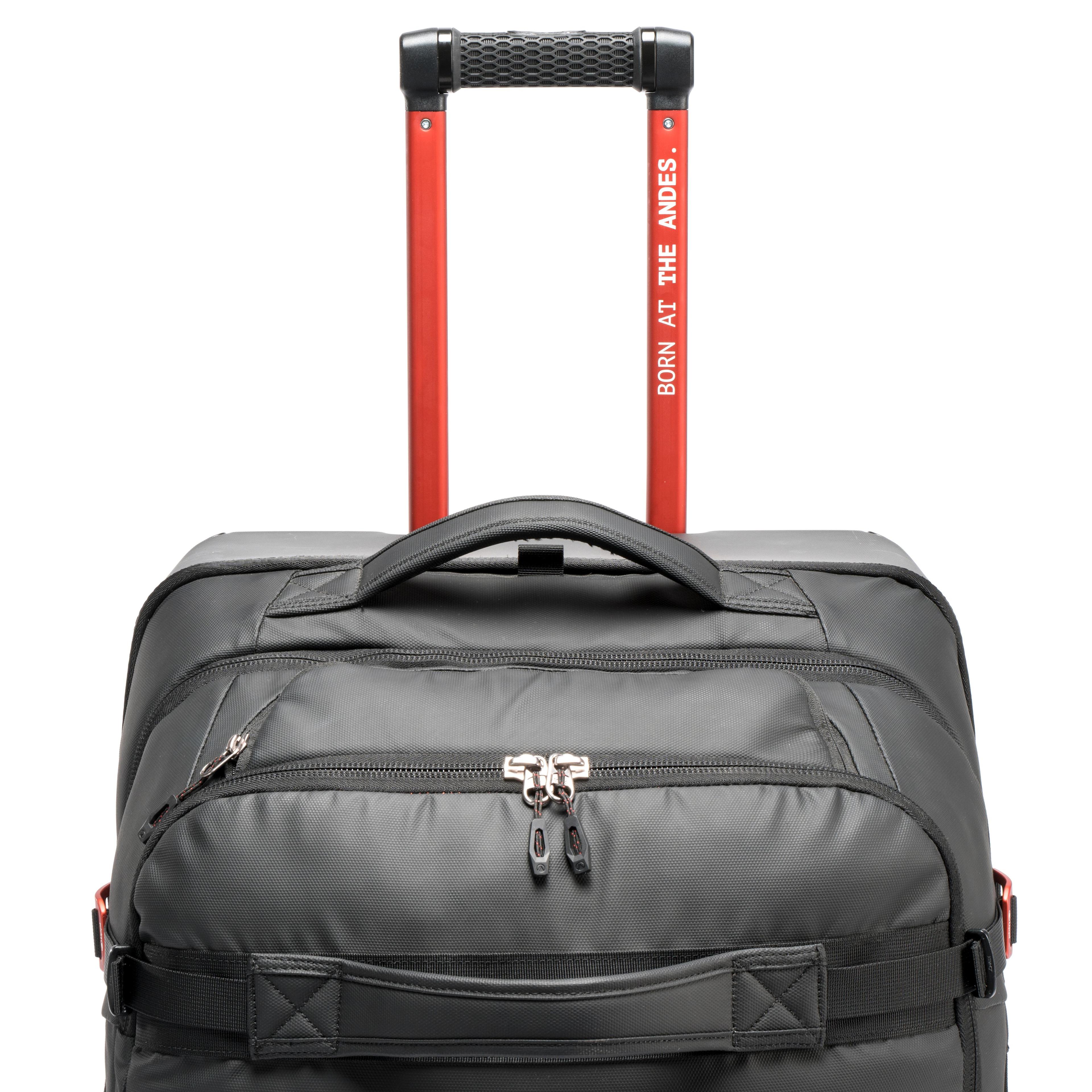 Bolso Unisex Travel Fox wheel Duffel 110L Negro Lippi-4