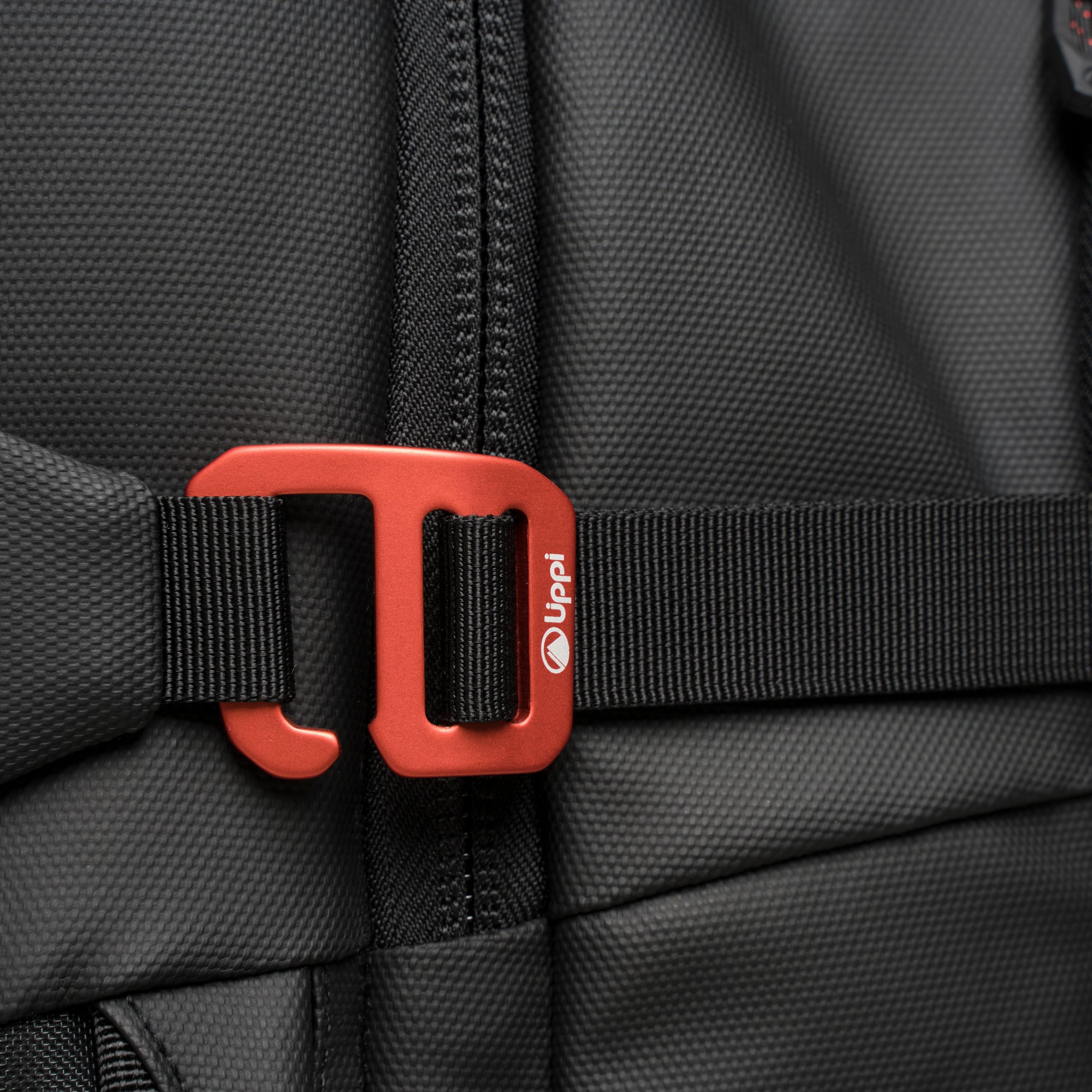 Bolso Unisex Travel Fox wheel Duffel 110L Negro Lippi-6