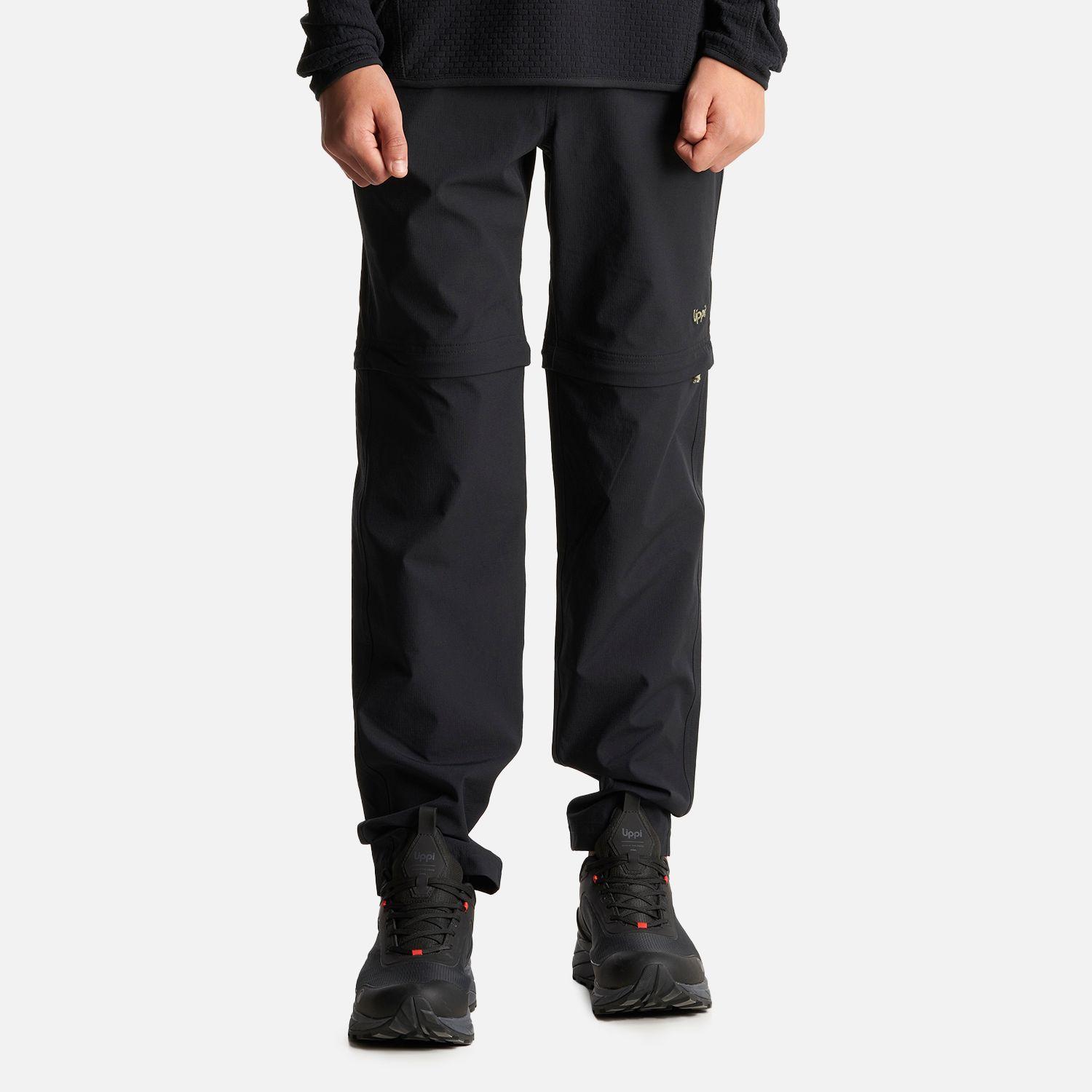 Pantalon Teen Boy Pardo Mix-2 Q-Dry Pants Negro Lippi-1