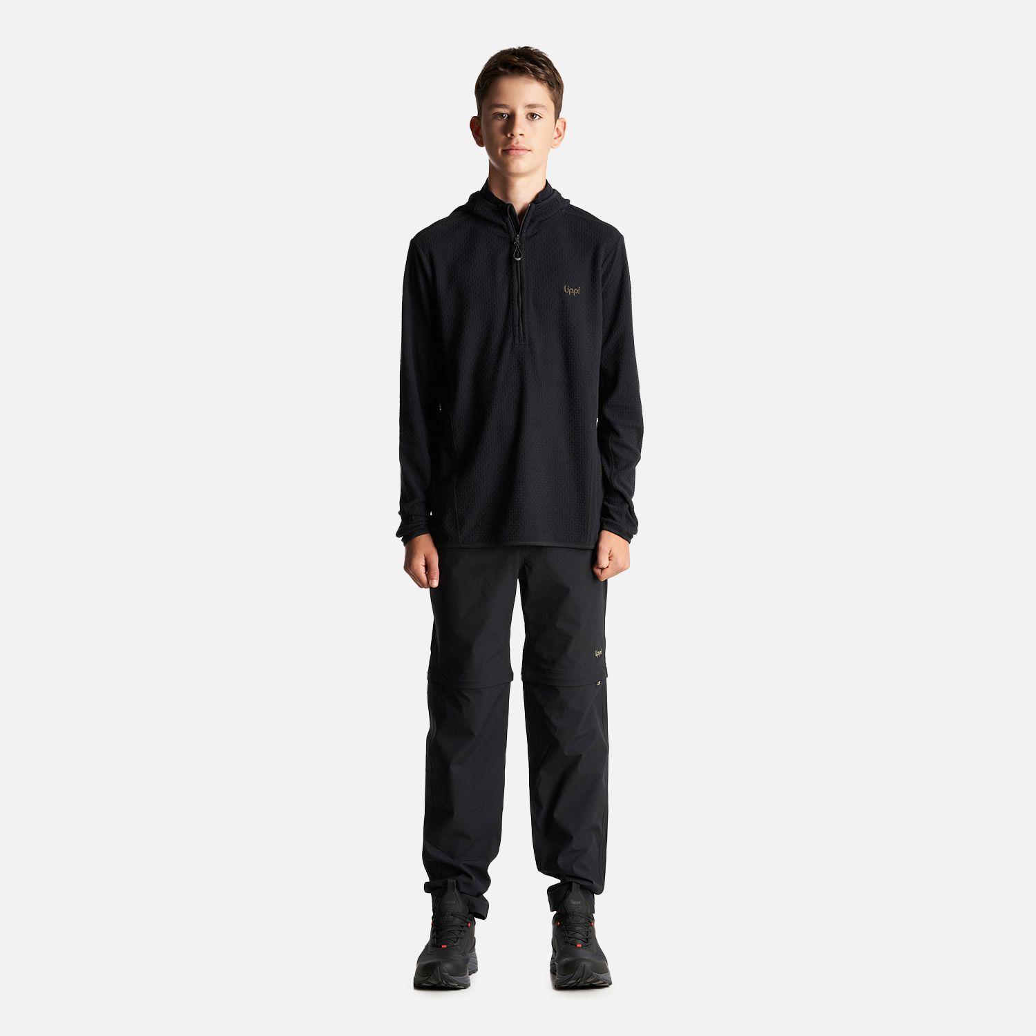 Pantalon Teen Boy Pardo Mix-2 Q-Dry Pants Negro Lippi-6