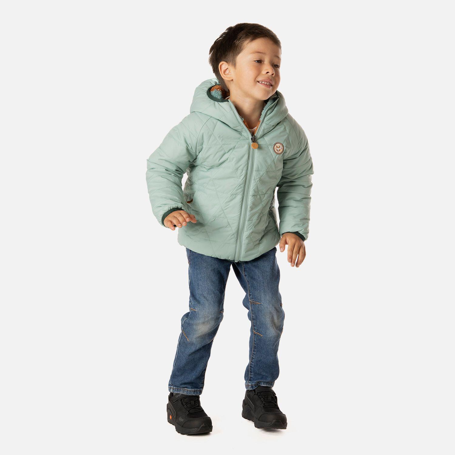 Chaqueta Niño Two-Faces Hoody Jacket Turquesa Lippi I26-4