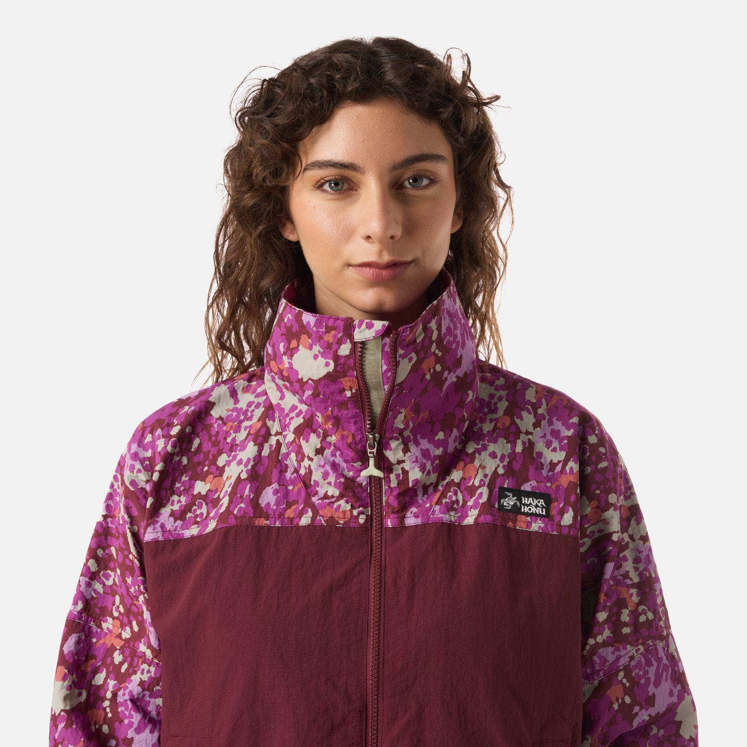 Chaqueta Mujer Hija Del Viento Burdeo Haka Honu V26-3