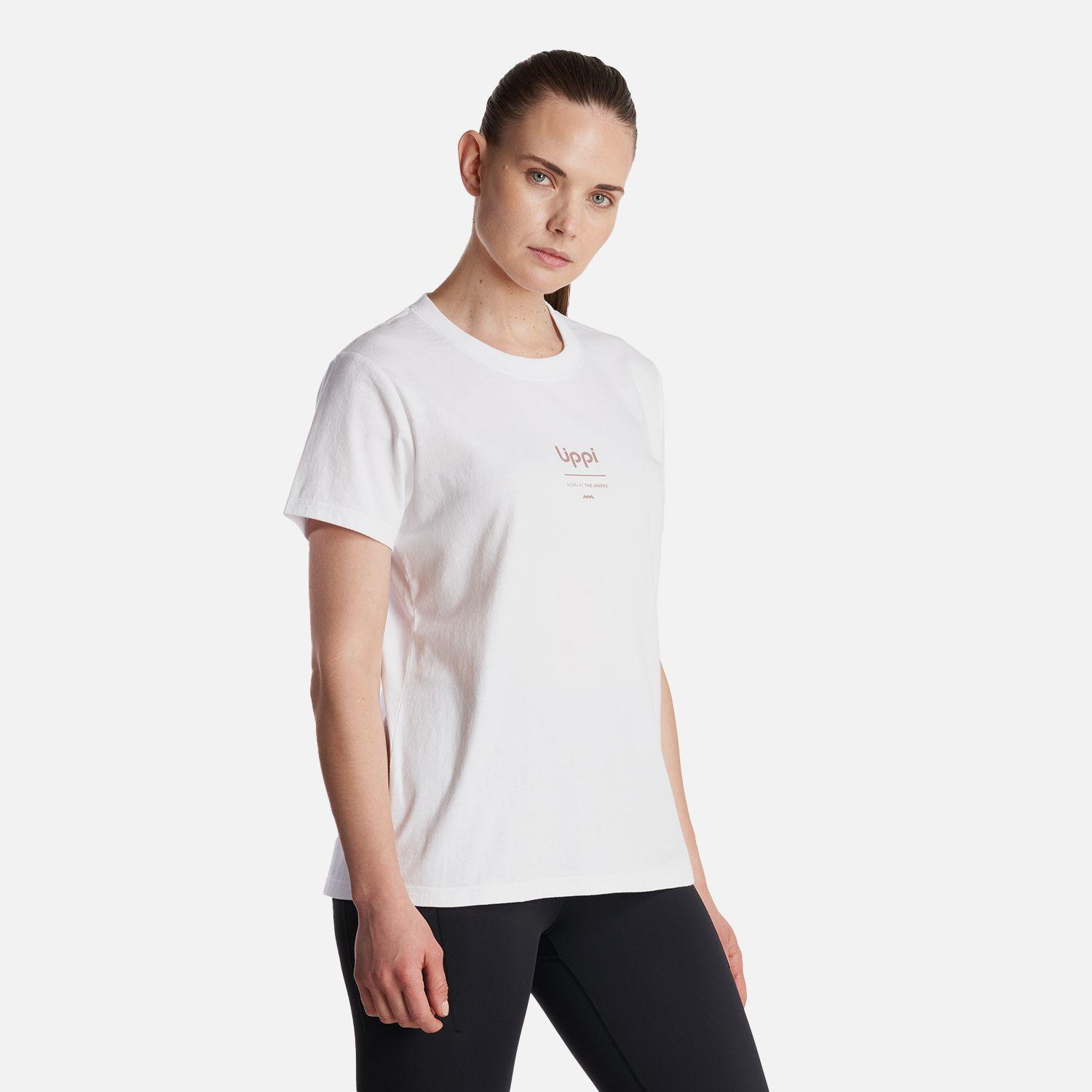 Polera Mujer  Ulmo Mid Point T-Shirt Blanco Lippi-2