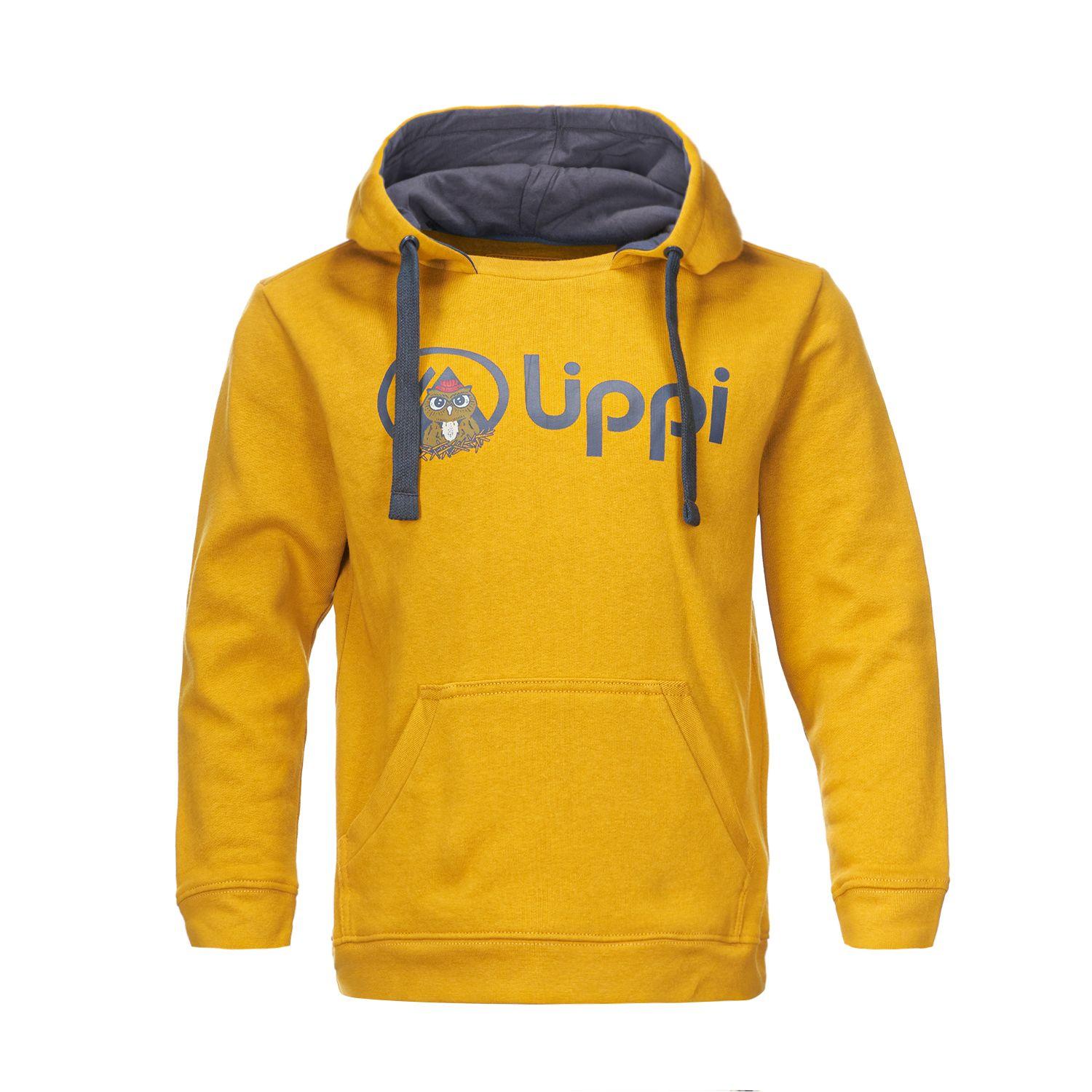 Poleron Niño Insigne Hoody Sweatshirt Mostaza Lippi-0