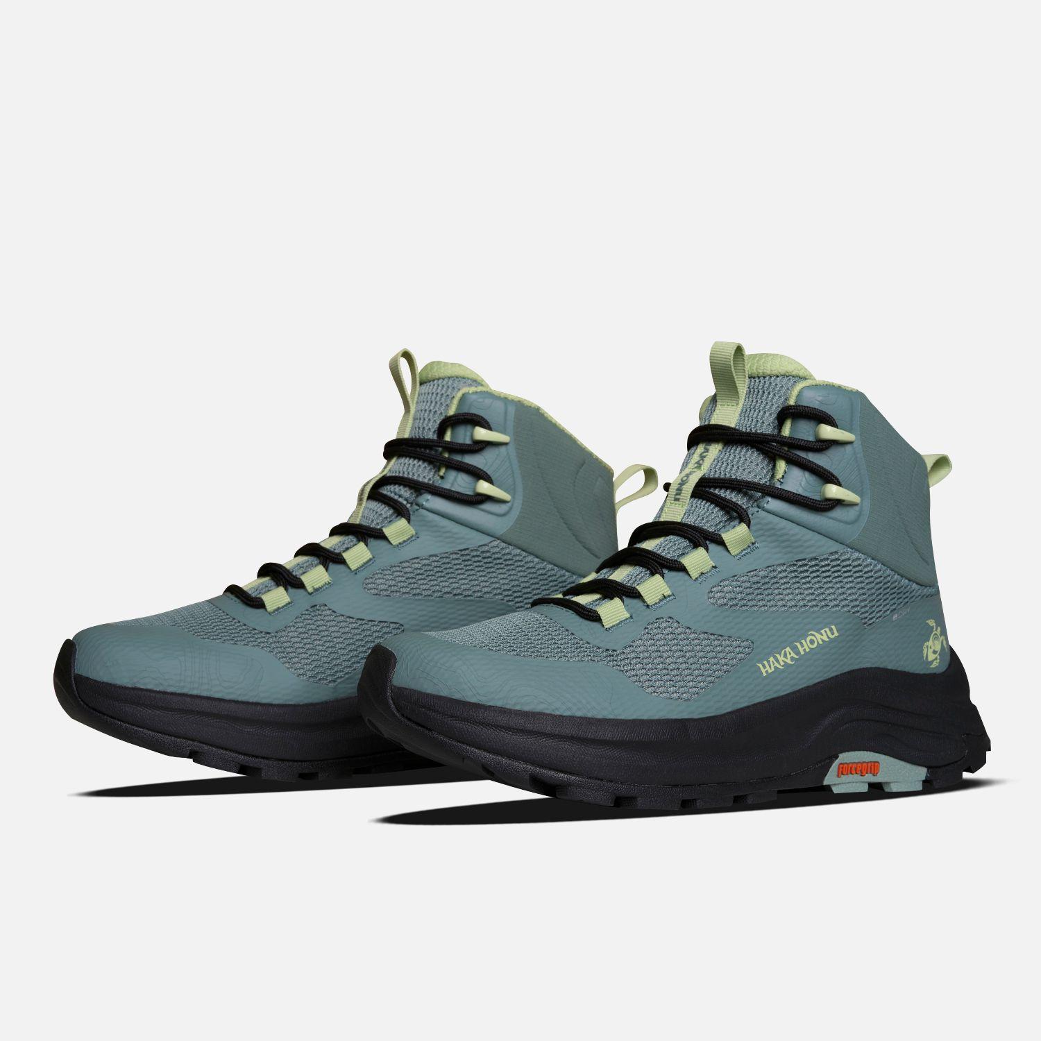 Zapatilla Mujer Huillin Alto Jade/Menta Haka Honu V26-3