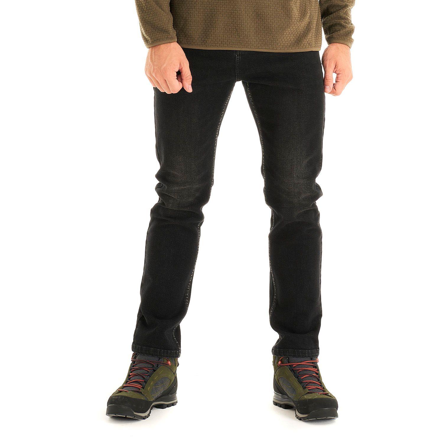 Pantalon Hombre Denim Pants Negro Lippi I21-1