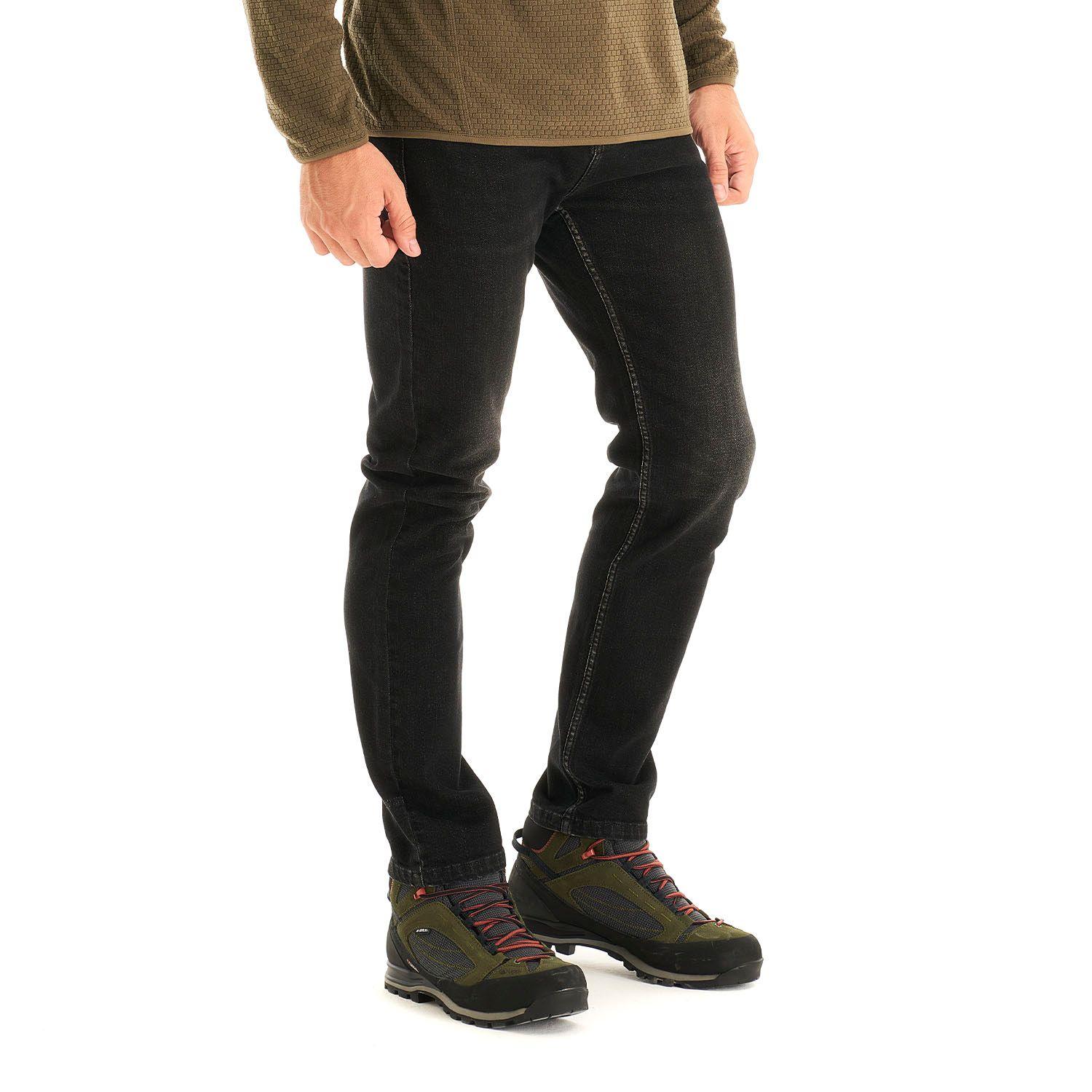 Pantalon Hombre Denim Pants Negro Lippi I21-3