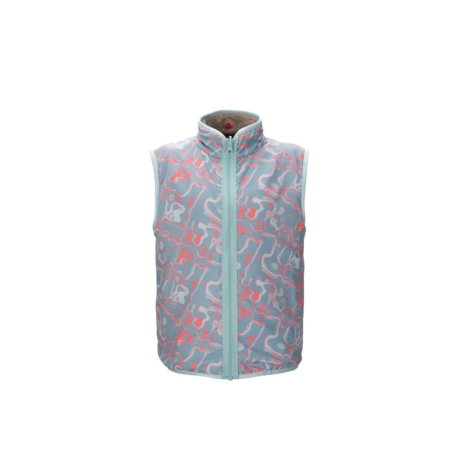 Chaqueta Niña Sherwood Shaggy Vest Crudo Lippi-1