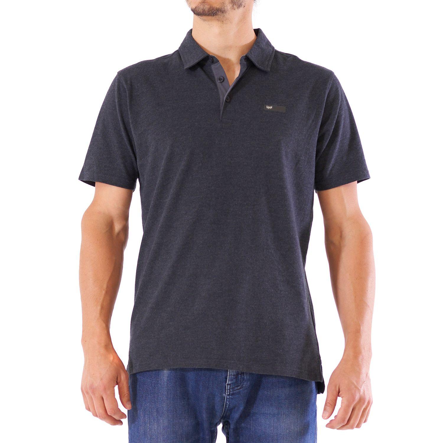 Polera Hombre Jet Polo Melange Grafito Lippi I21-1