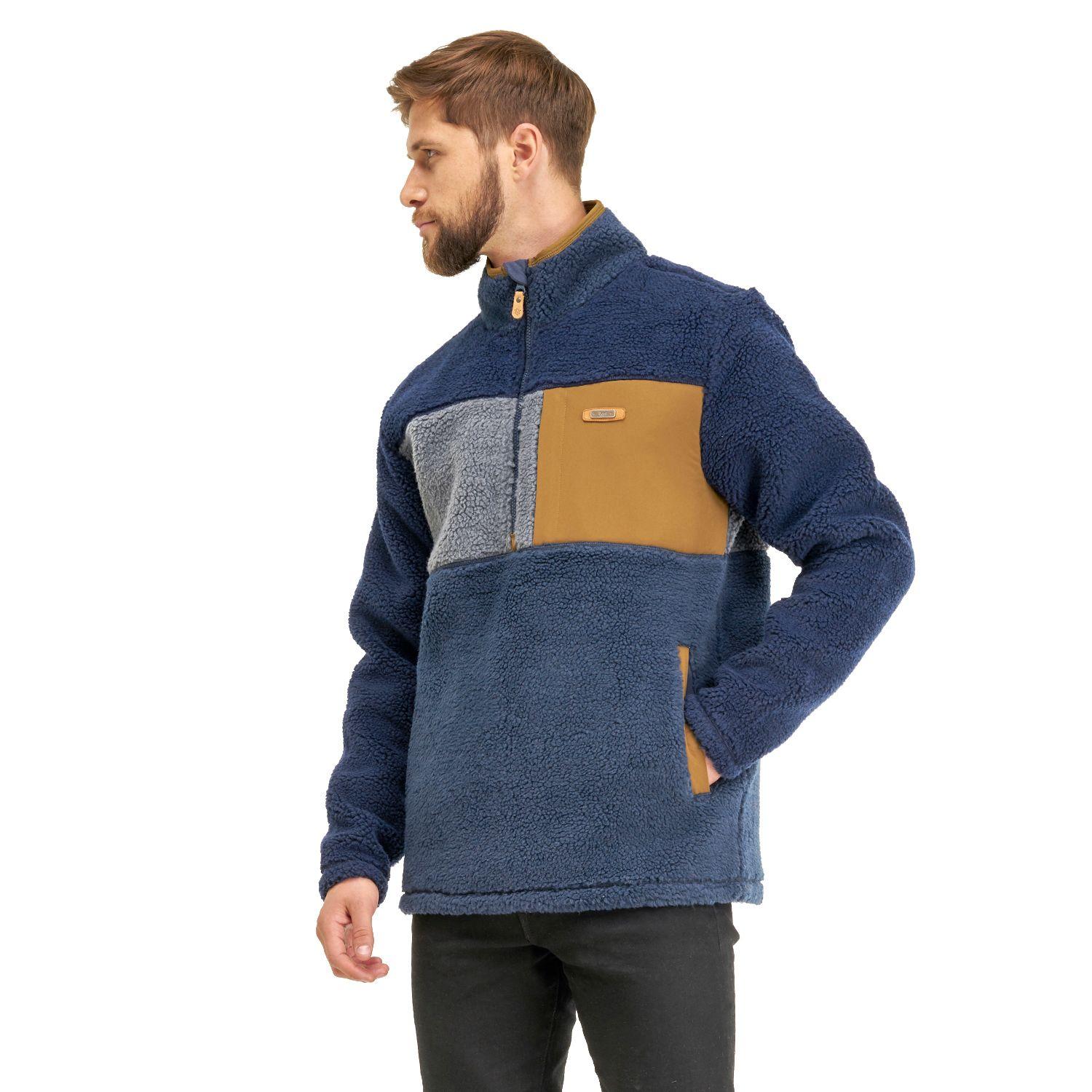 Chaqueta Hombre Valley Sherpa-Pro Hoody Jacket Azul Grisaceo Lippi-1