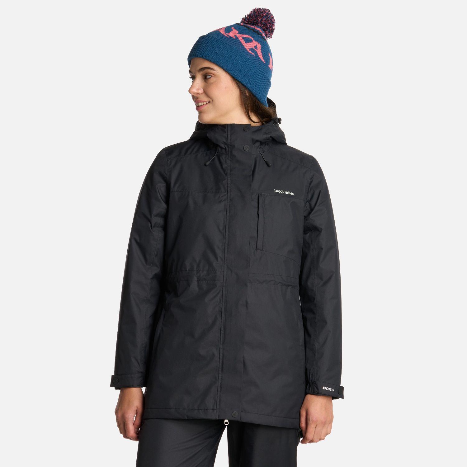 Chaqueta Mujer Terranova Negro Haka Honu I25-0