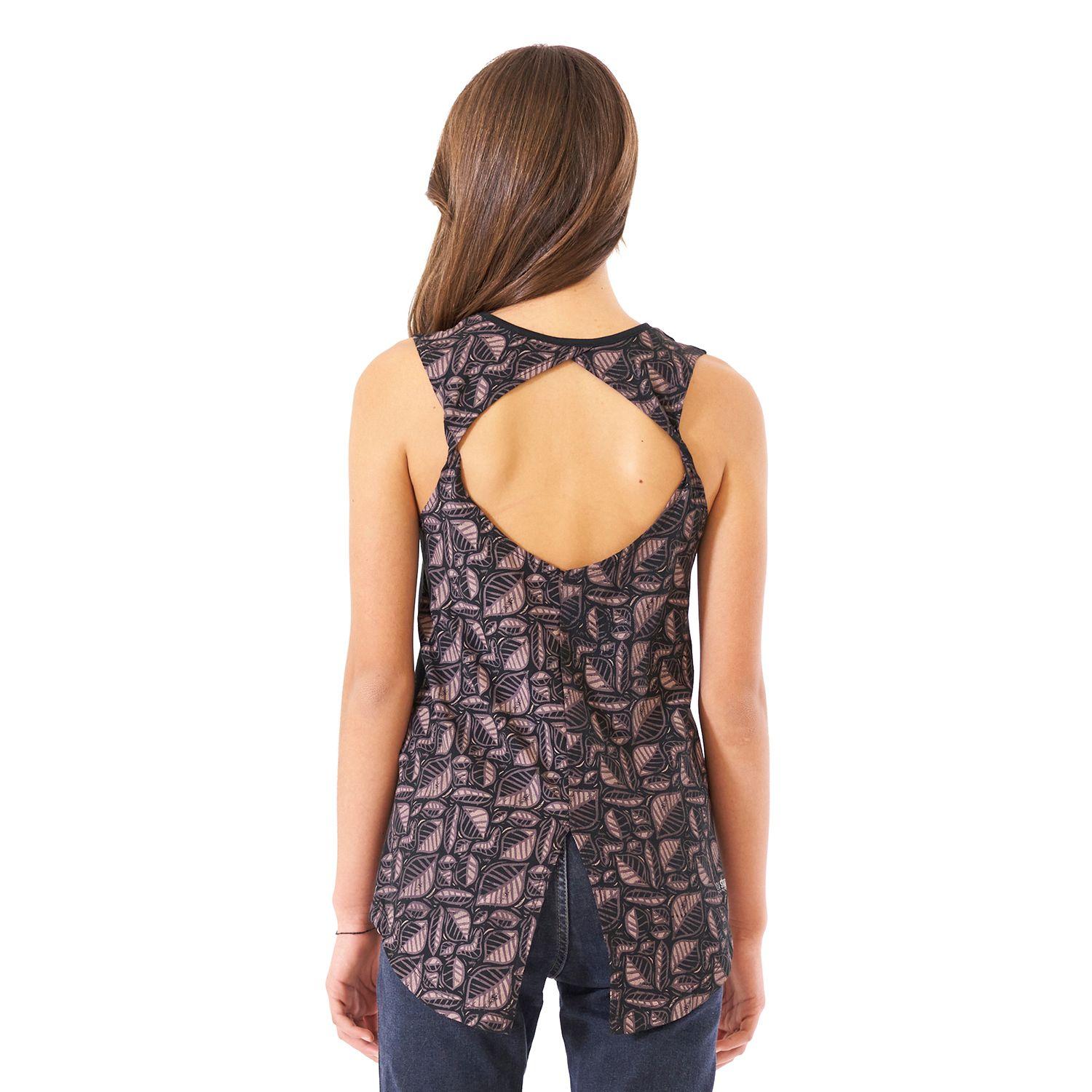 Polera Teen Girl Sunset T-Shirt Grafito Lippi V21-6