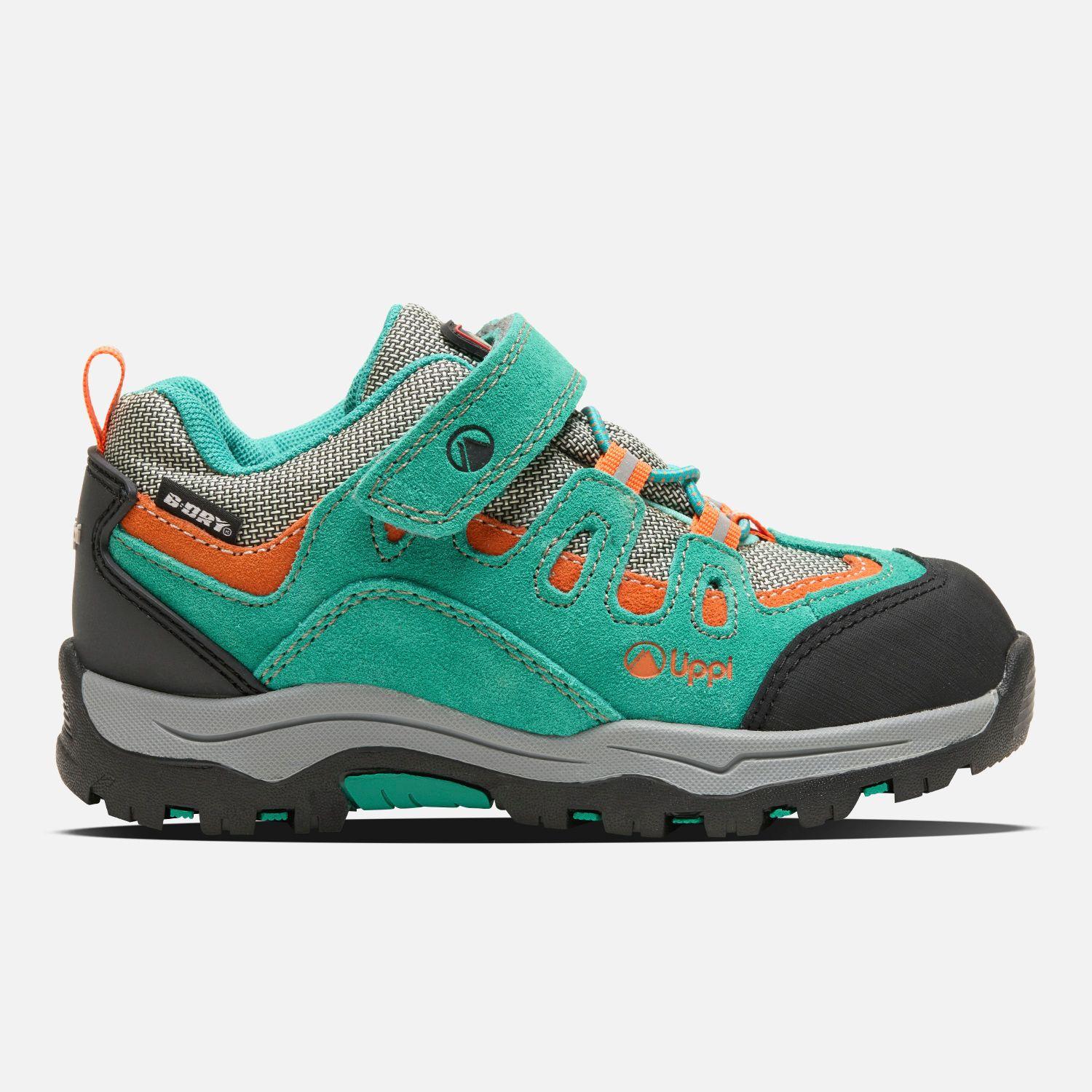 Zapato Niña Puelo Cs Low Velcro Turquesa / Azul Lippi V26-0