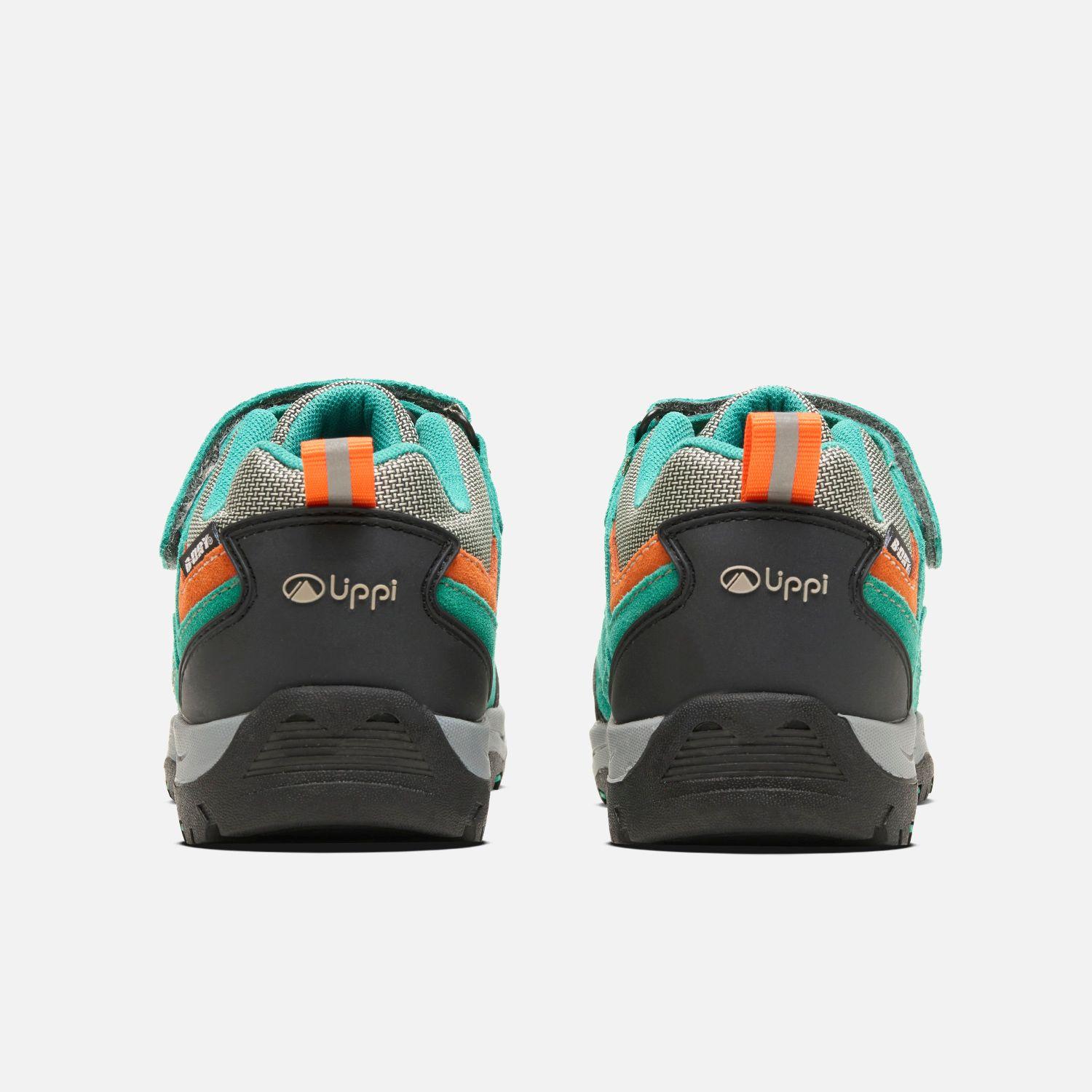 Zapato Niña Puelo Cs Low Velcro Turquesa / Azul Lippi V26-4