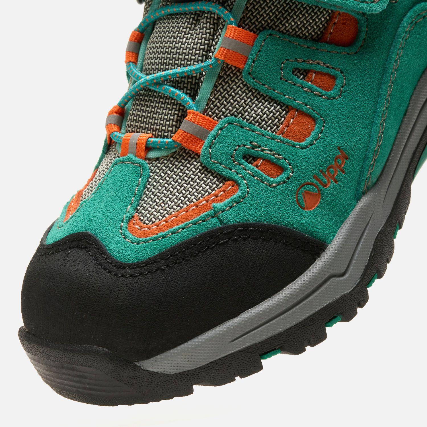 Zapato Niña Puelo Cs Low Velcro Turquesa / Azul Lippi V26-6