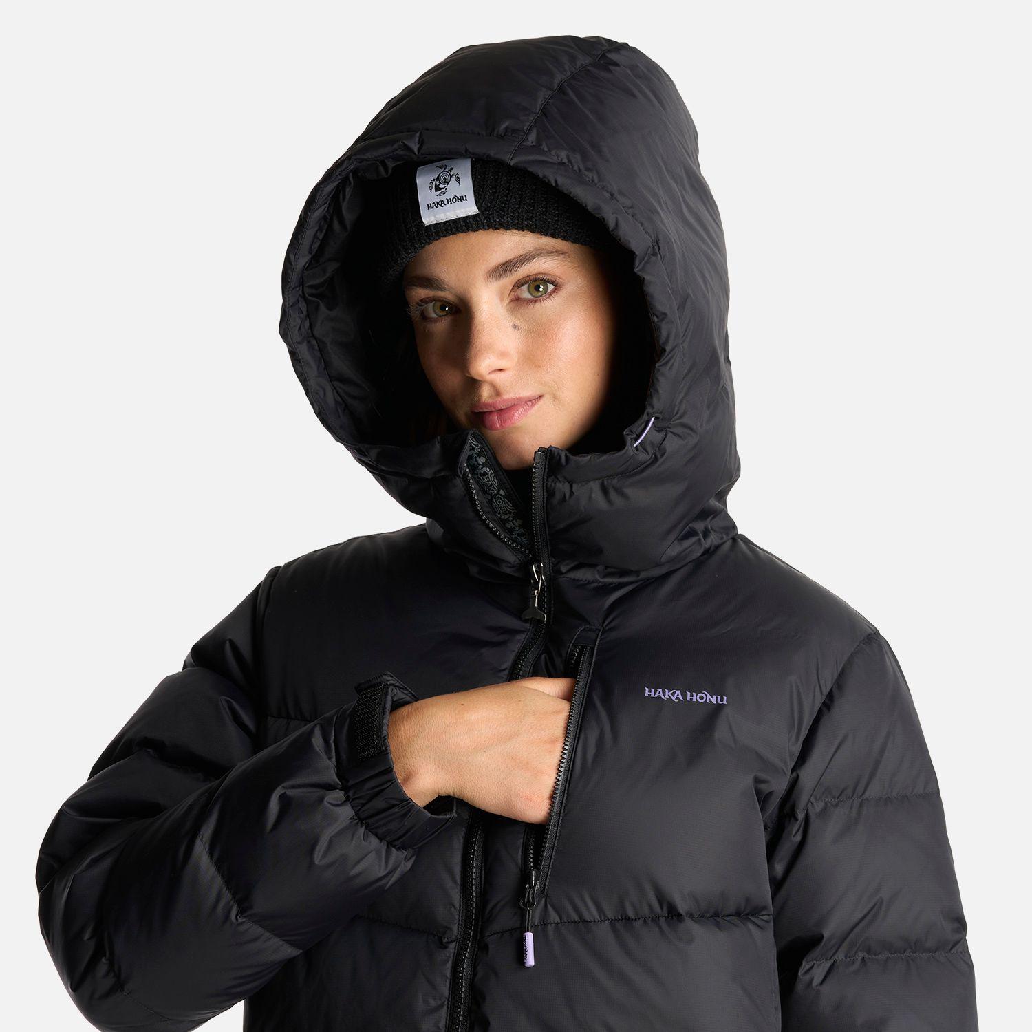 Chaqueta Mujer Campo Base Negro Haka Honu I24-5