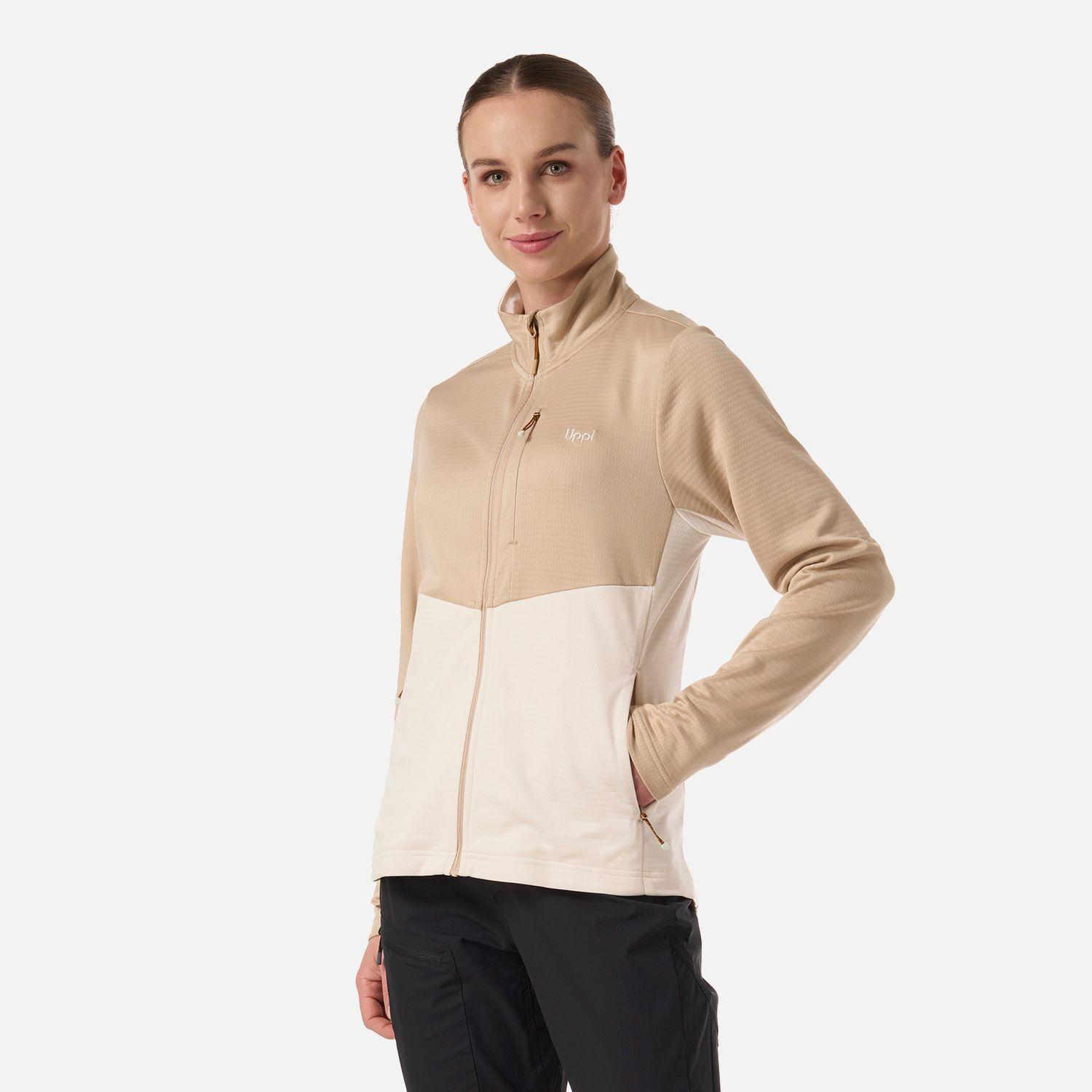 Polerón Mujer Numan Nano-F Jacket Beige Lippi V26-1