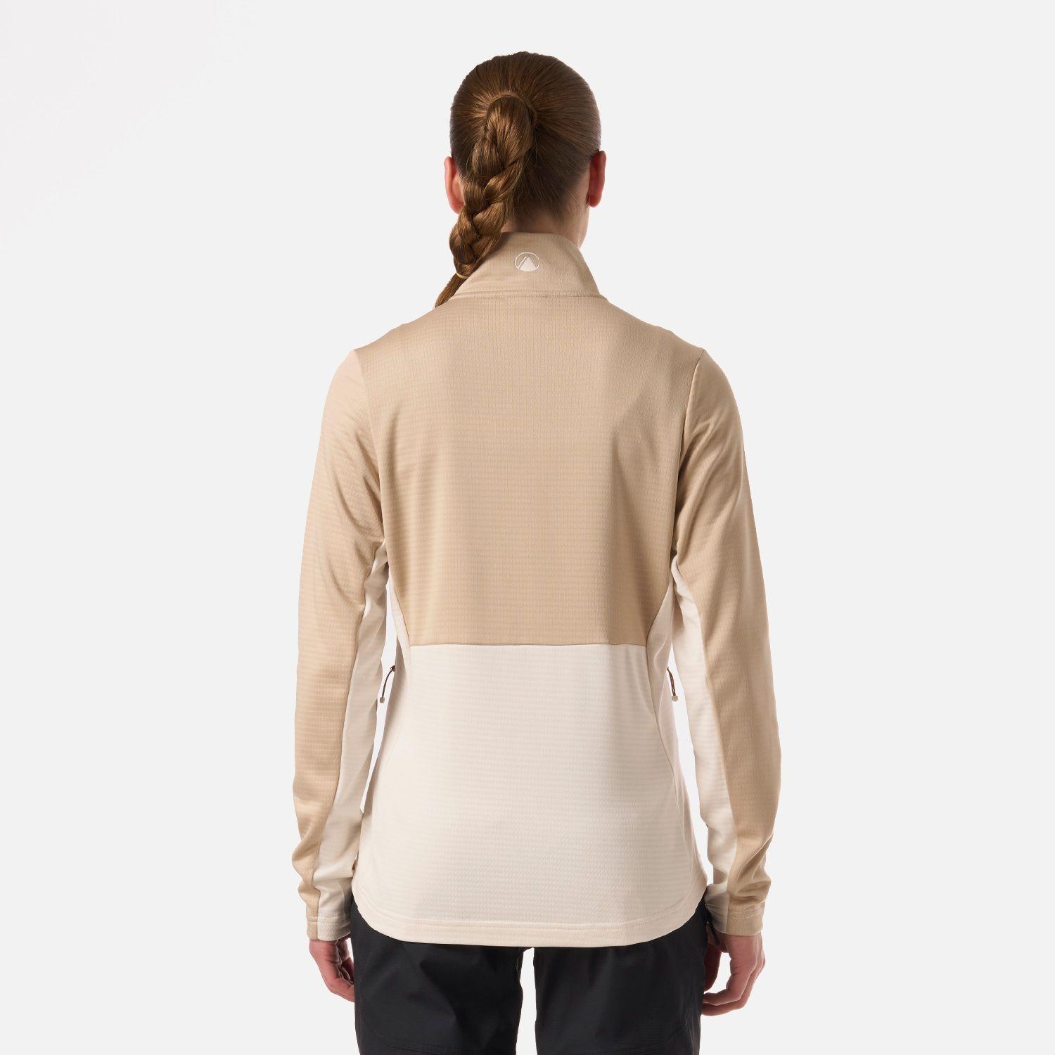 Polerón Mujer Numan Nano-F Jacket Beige Lippi V26-2