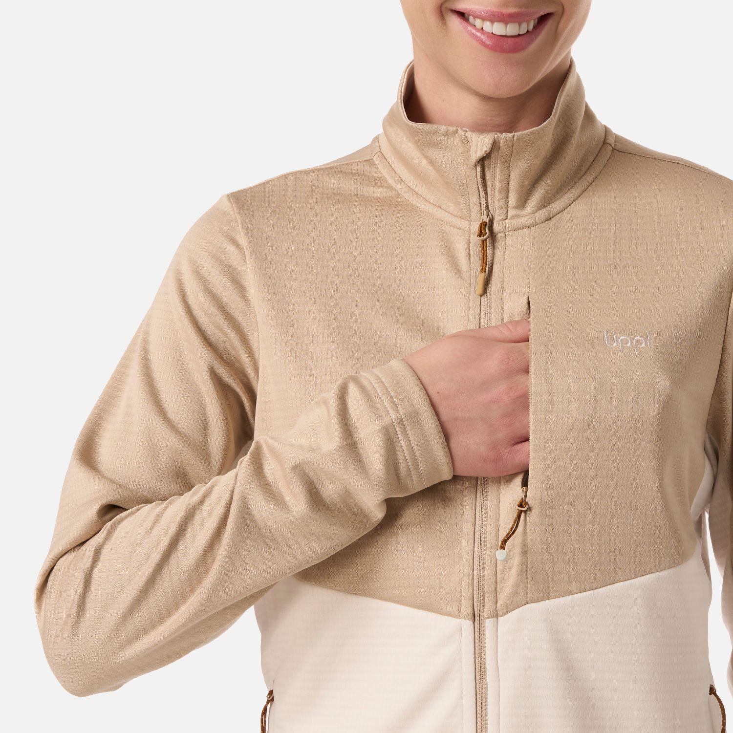 Polerón Mujer Numan Nano-F Jacket Beige Lippi V26-3