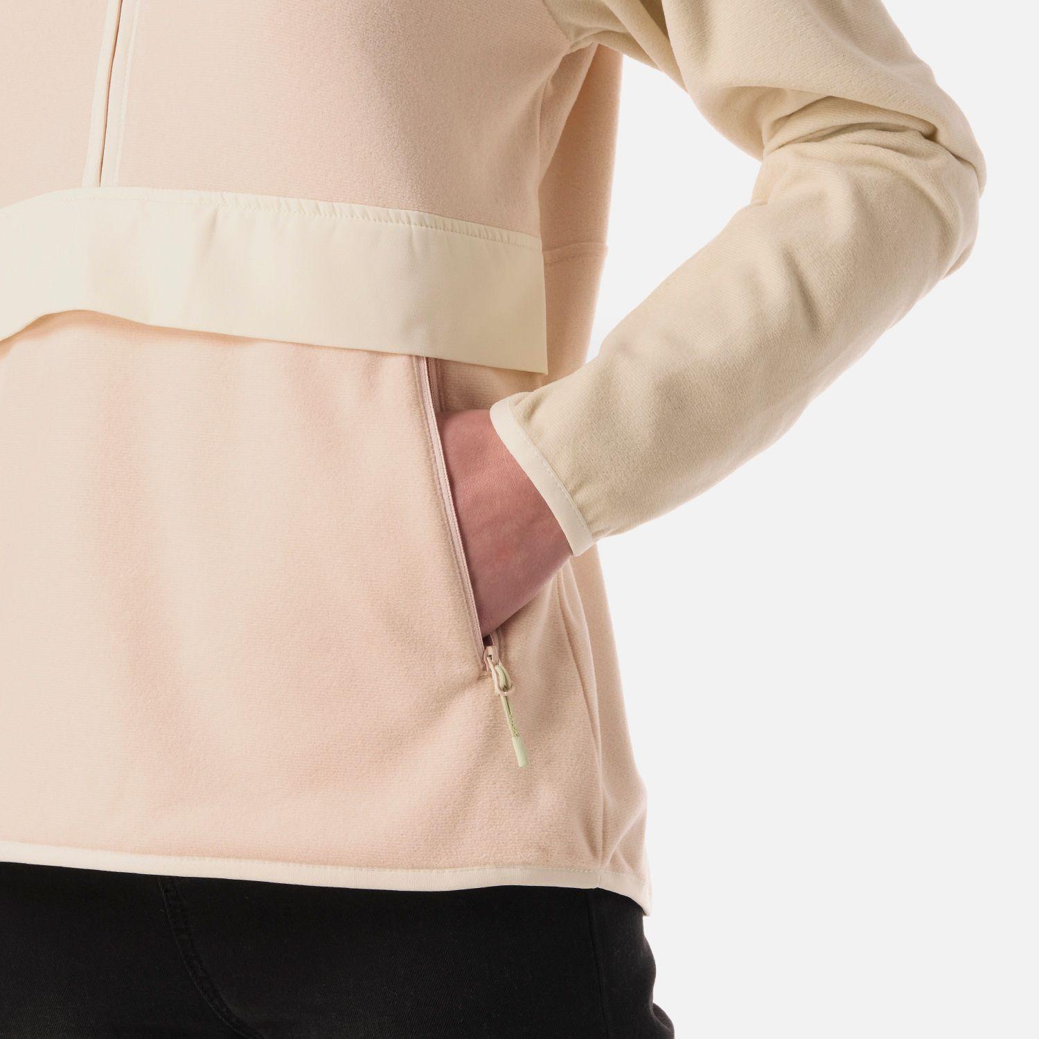 Polar Mujer Fireplace 1/4 Zip Sweatshirt Damasco Lippi V26-4