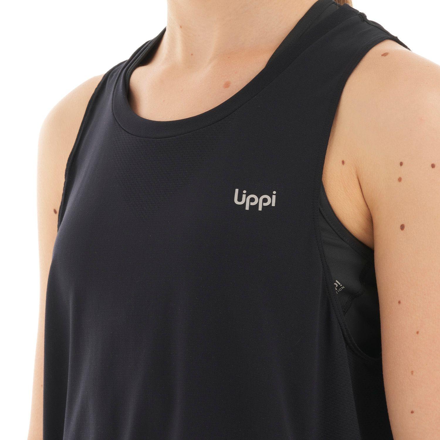 Polera Mujer Breeze Seamless T-Shirt Grafito Lippi-6