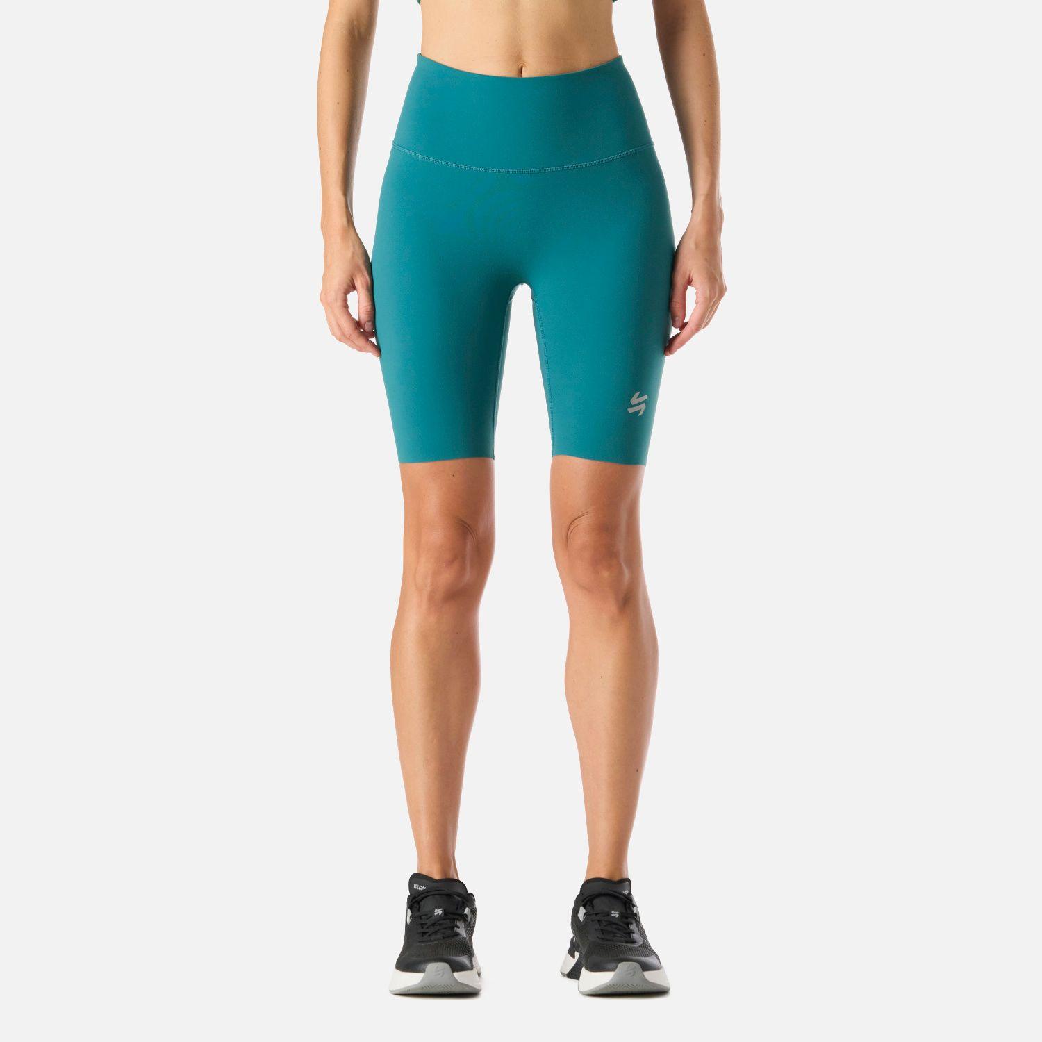 Calza Mujer Tempo Biker Super High Rise Petroleo Vulcano-0