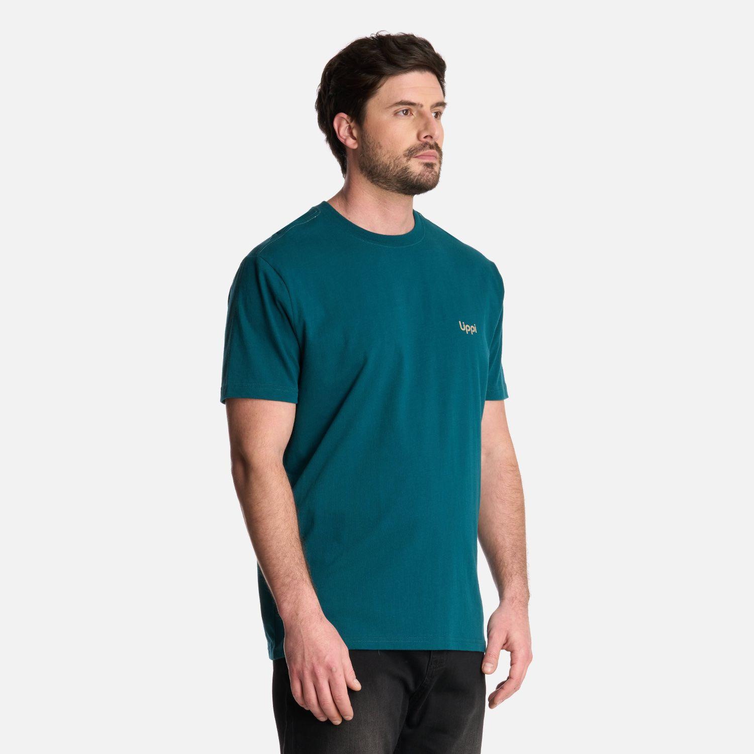 Polera Hombre Ulmo T-Shirt Petroleo Lippi-1