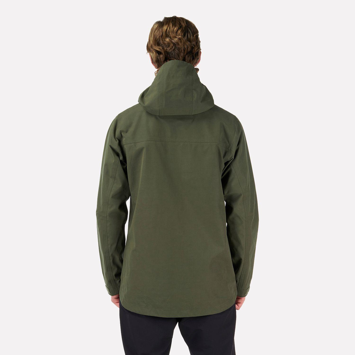 Chaqueta Hombre Citizen Cotton B-Dry Hoody Jacket Verde Musgo Lippi-2