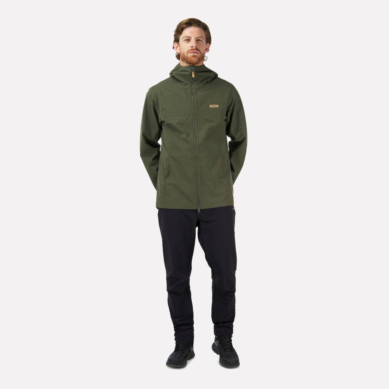 Chaqueta Hombre Citizen Cotton B-Dry Hoody Jacket Verde Musgo Lippi-5