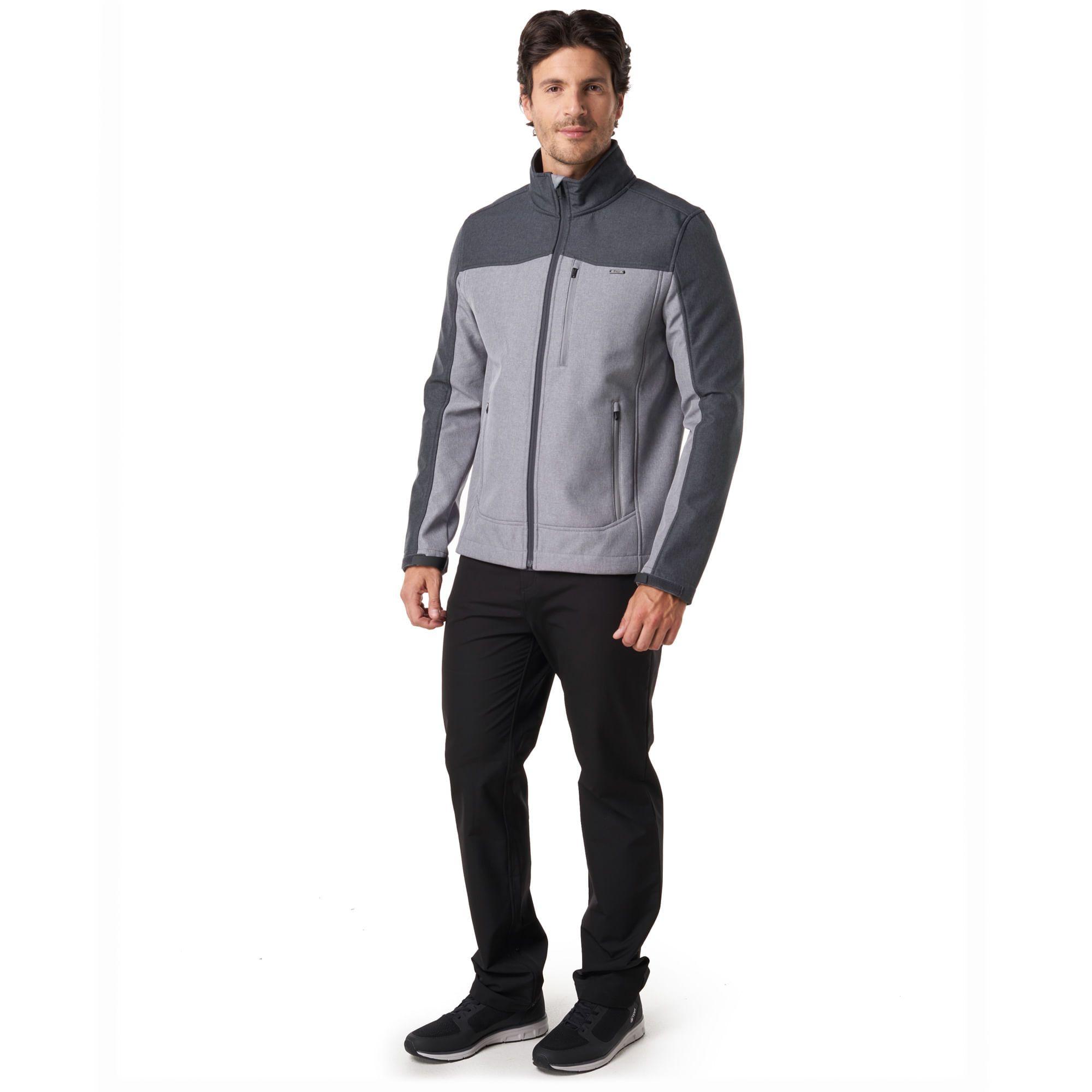 Chaqueta Hombre Blast Softshell Jacket Melange Gris Lippi-1