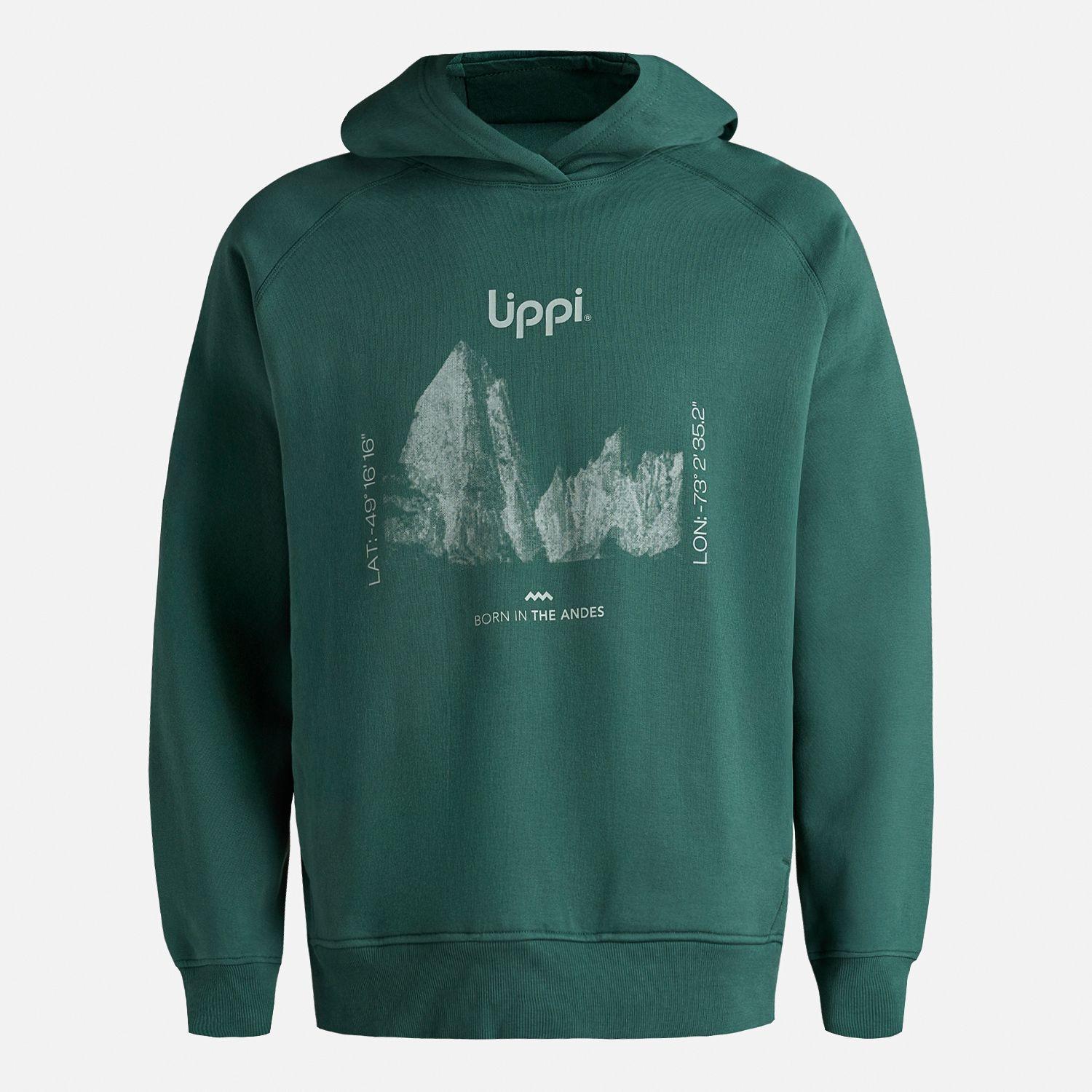 Polerón Hombre Insigne Sweatshirt Front Verde Lippi I25-6