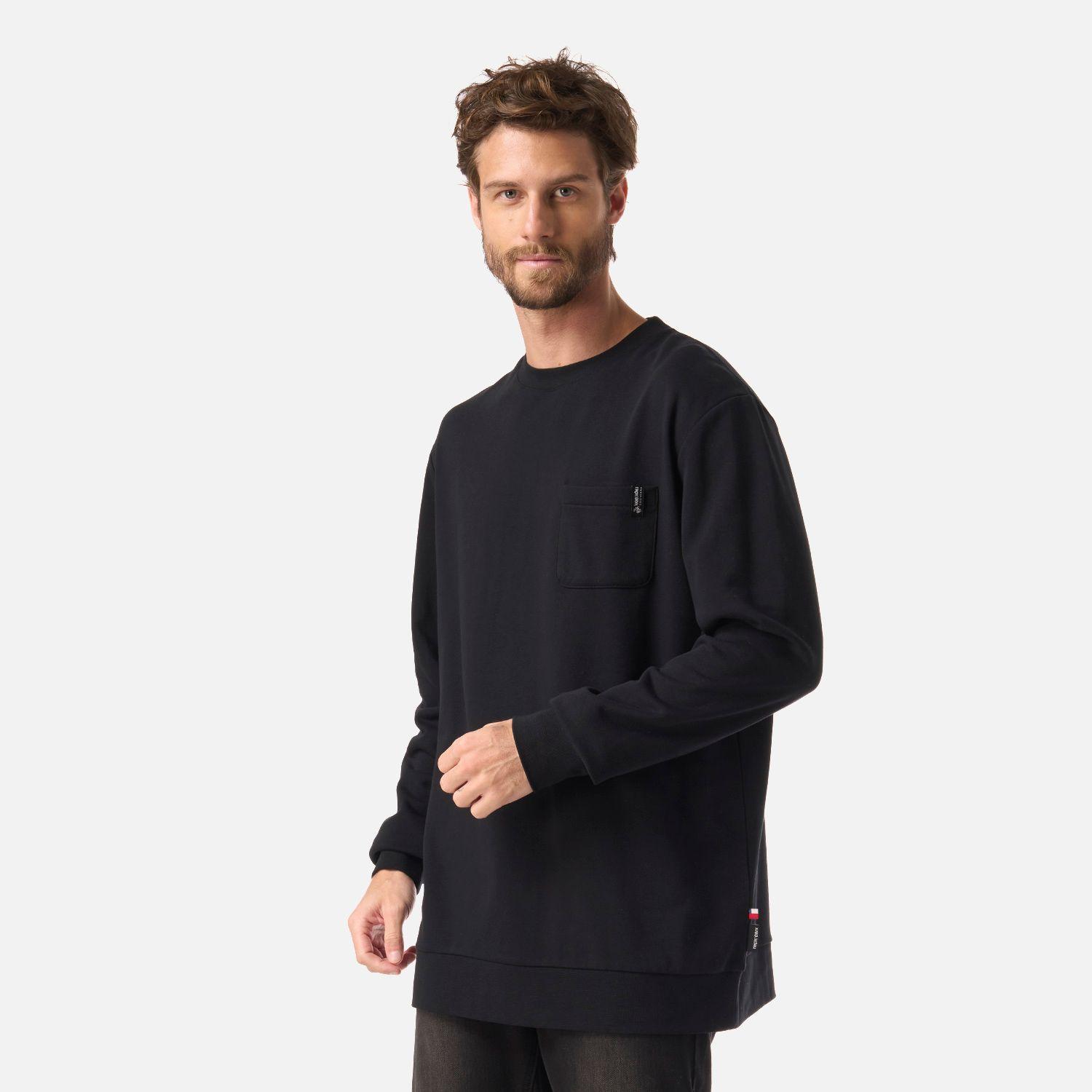 Polerón Hombre Peliculyon Negro Haka Honu V26-1