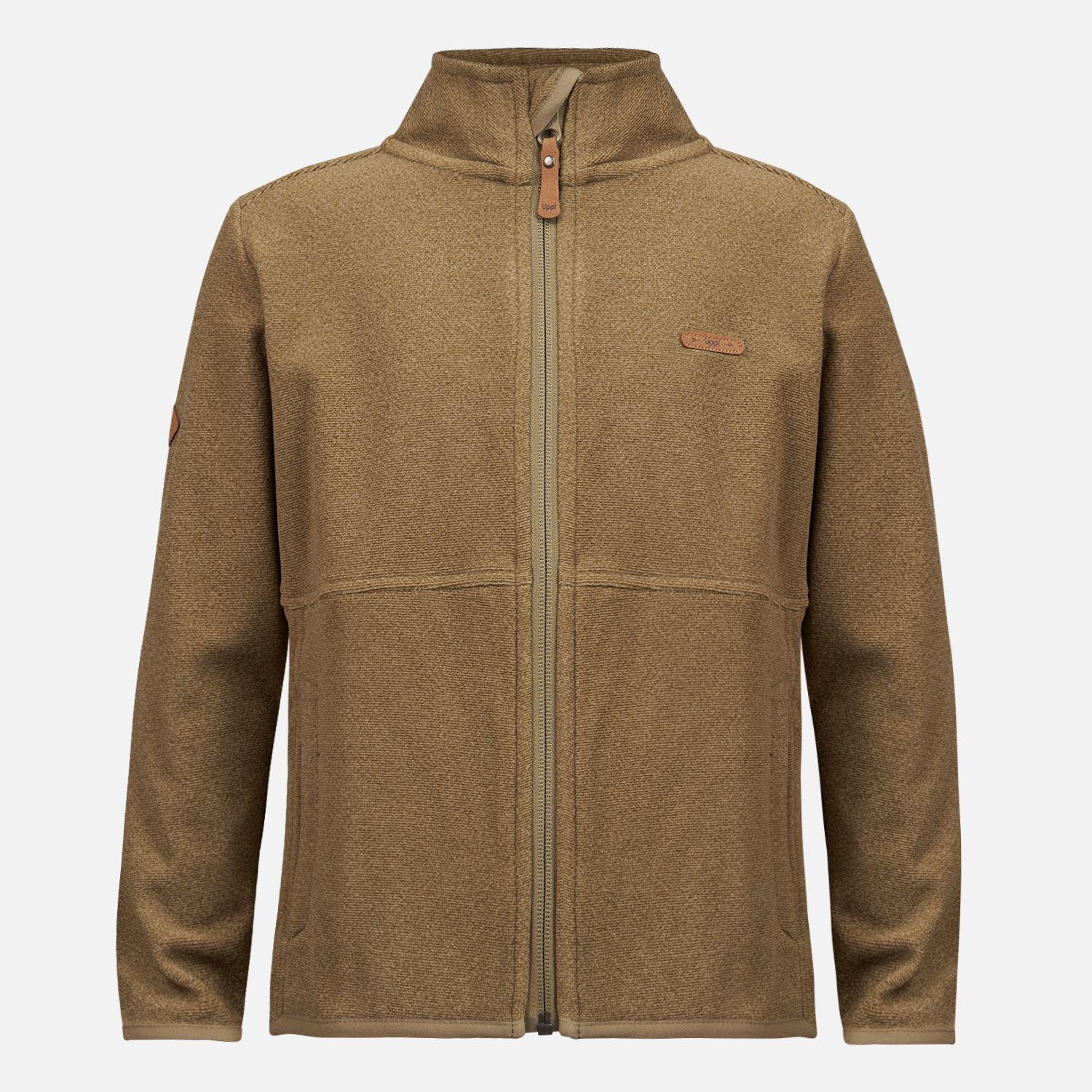 Poleron Niña Stripes Nano-F Full Zip Oliva Lippi-0