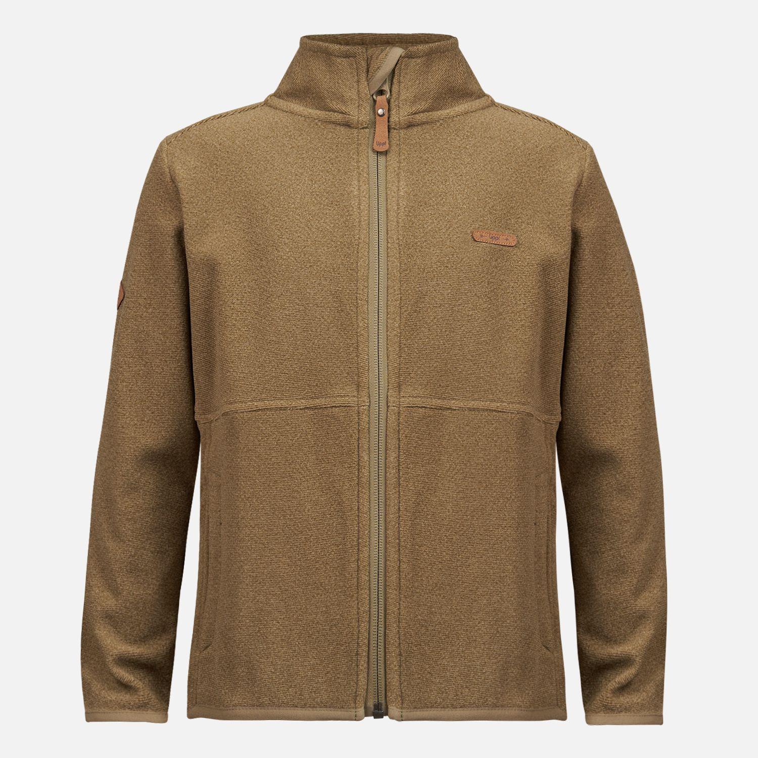 Poleron Niña Stripes Nano-F Full Zip Oliva Lippi-0
