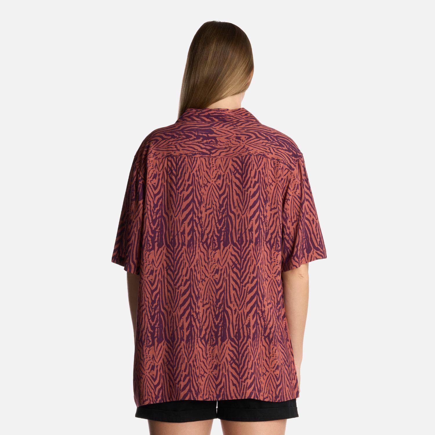 Camisa Mujer Marmolada Print Coral Haka Honu-2