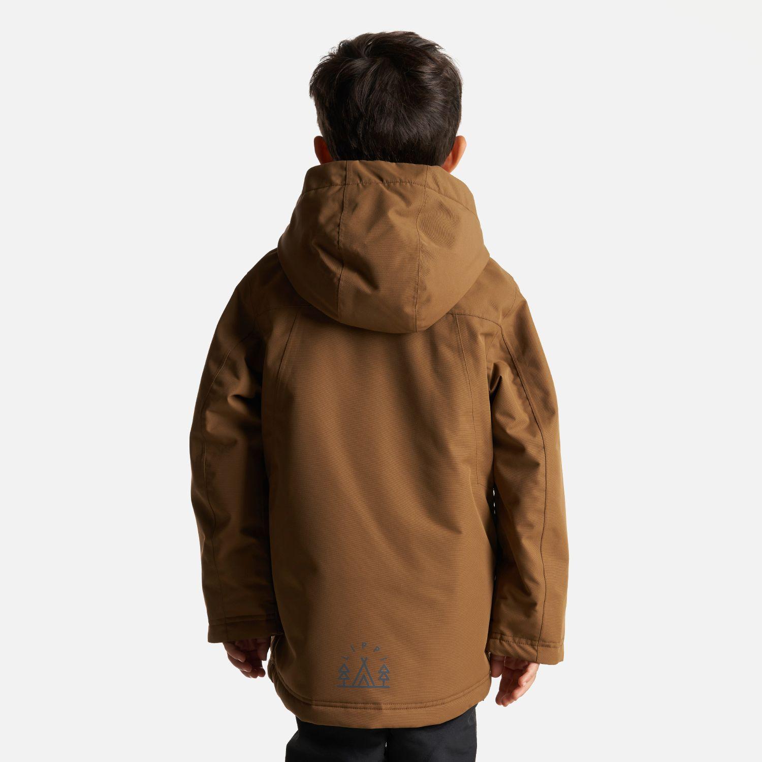 Chaqueta Niño Roble B-Dry Hoody Jacket Mostaza Oscuro Lippi I23-3