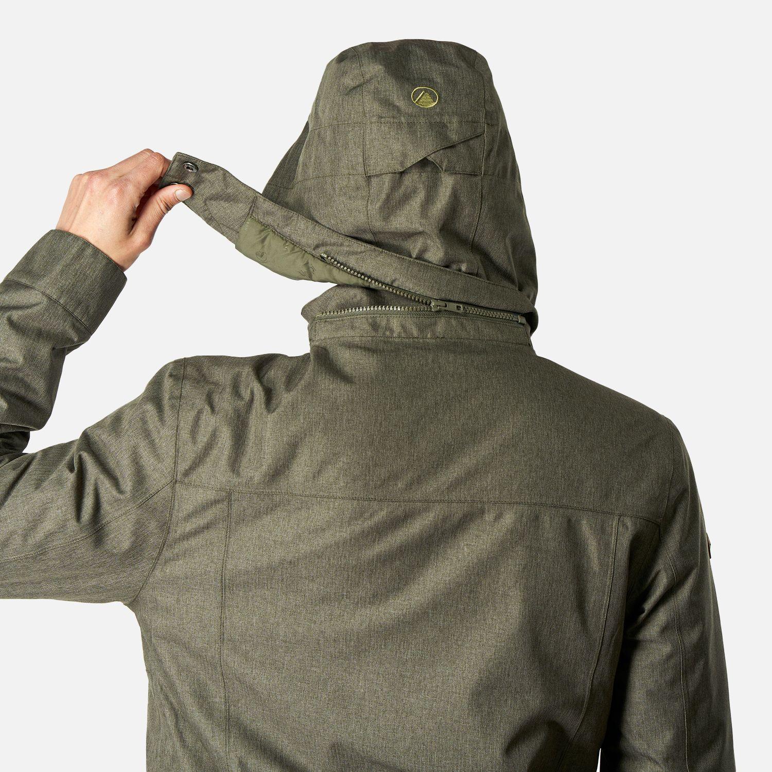 Chaqueta Hombre Roble B-Dry Hoody Jacket Verde Musgo Lippi-4