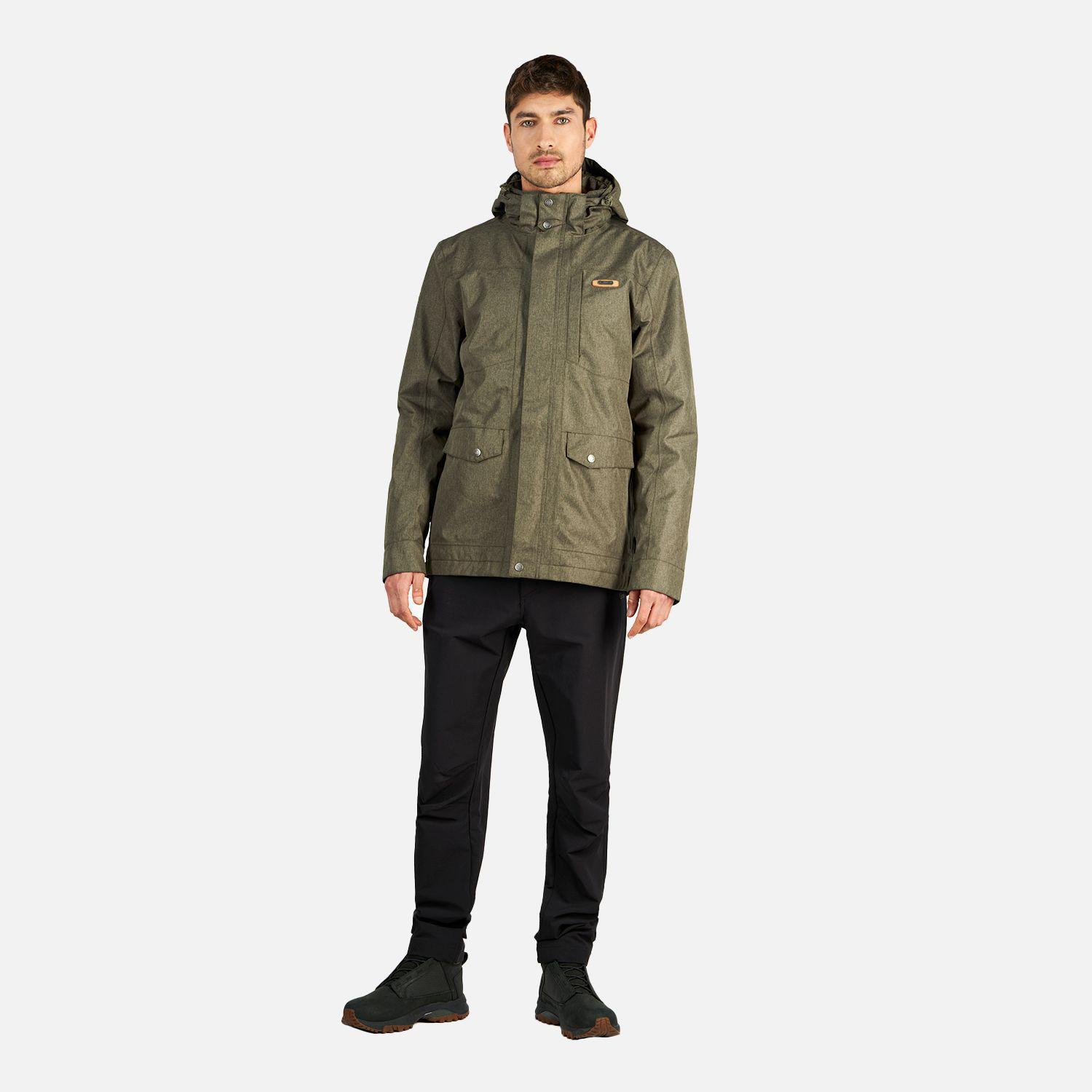 Chaqueta Hombre Roble B-Dry Hoody Jacket Verde Musgo Lippi-7