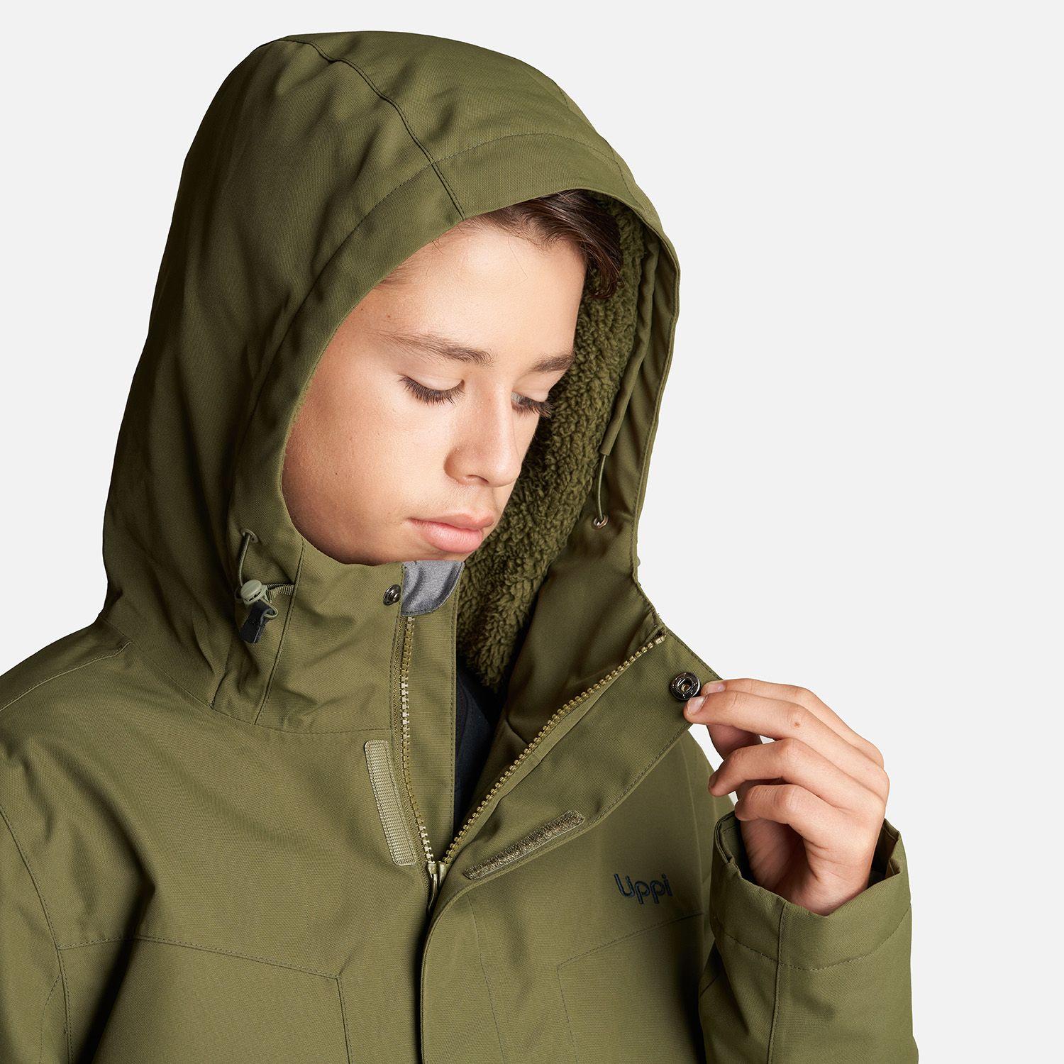 Chaqueta Teen Boy Roble B-Dry Hoody Jacket Verde Lippi-4