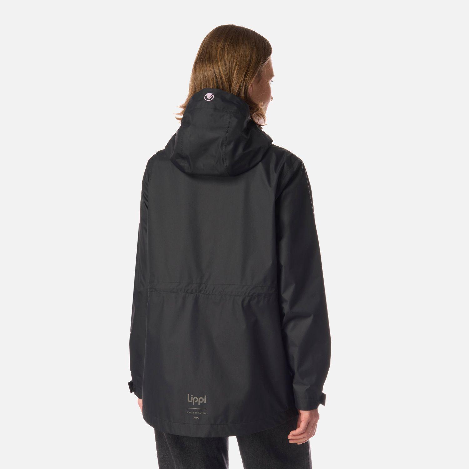 Chaqueta Mujer Streetwise B-Dry Hoody Jacket Negro Lippi I26-2