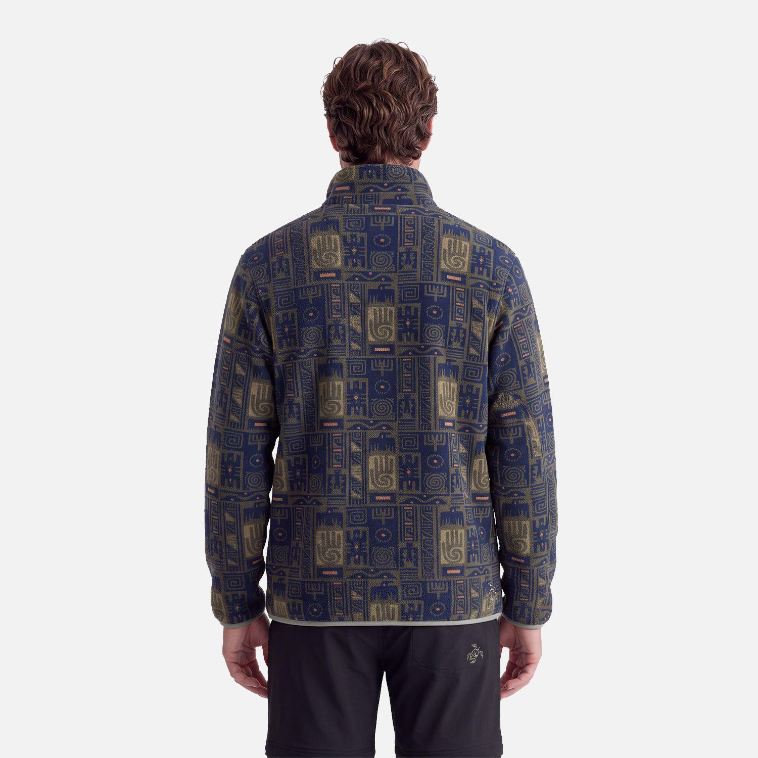 Polar Hombre Tokerau Pro Print Verde Musgo Haka Honu V27-1